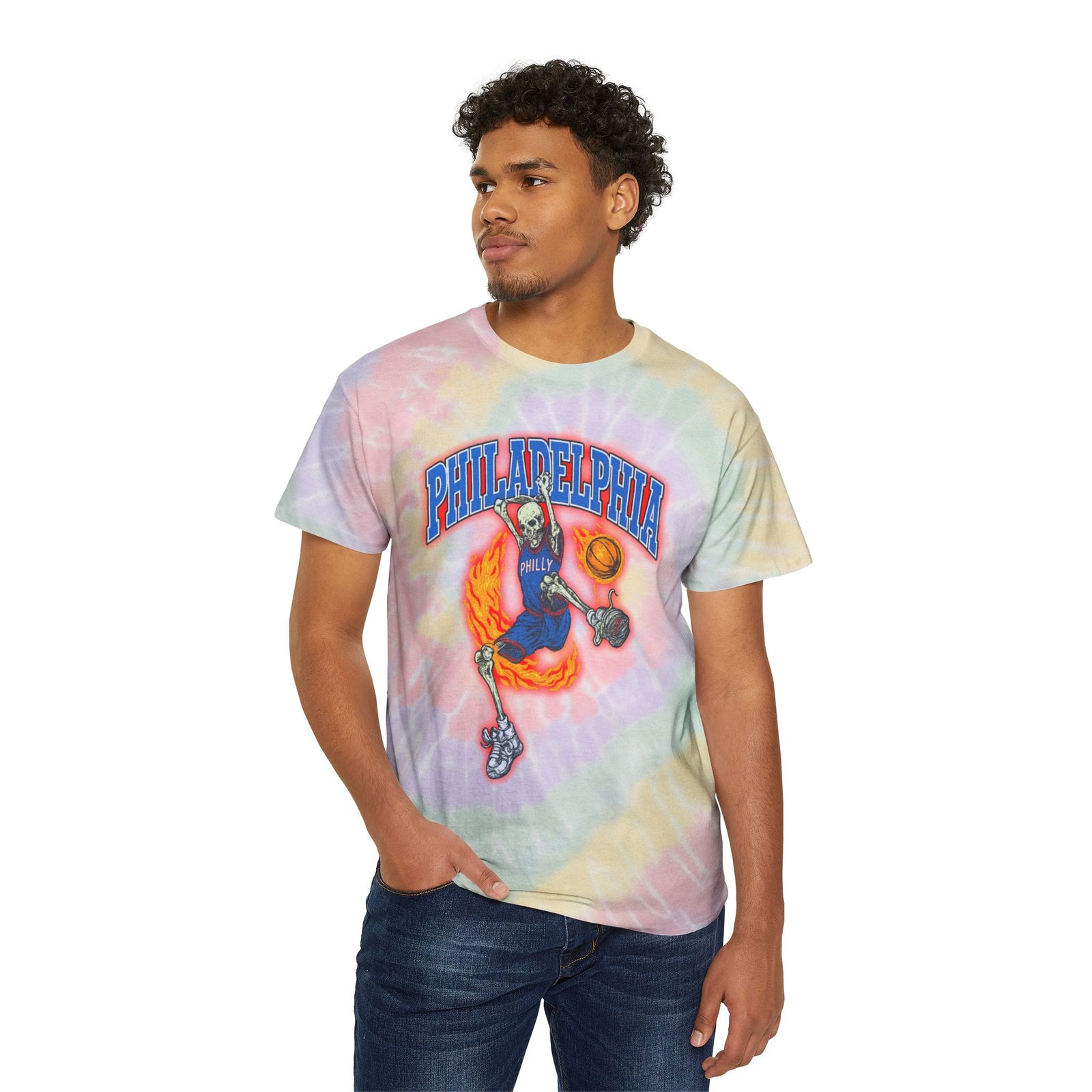 "Philadelphia Basketball - Lithuania Grateful Dead Inspired" Tee