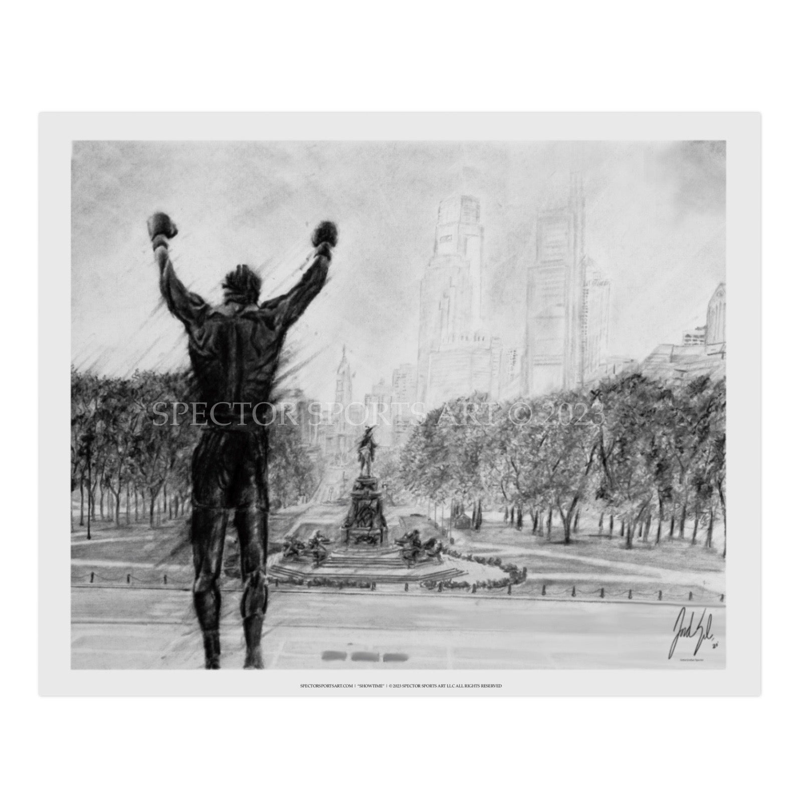 "ROCKY STRONG" Art Piece