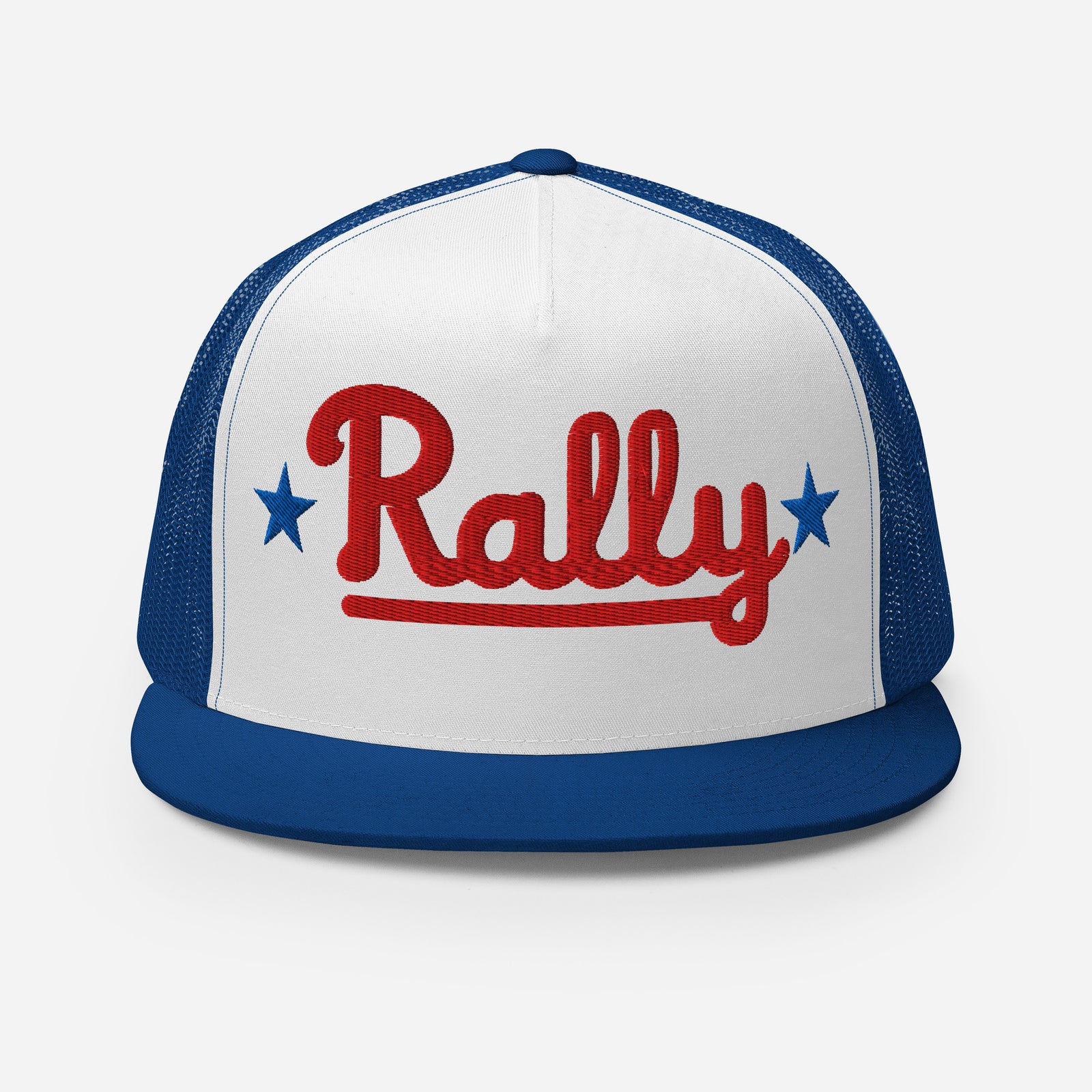 Philadelphia Phillies Rally Cap blue and white trucker cap by Phillygoat