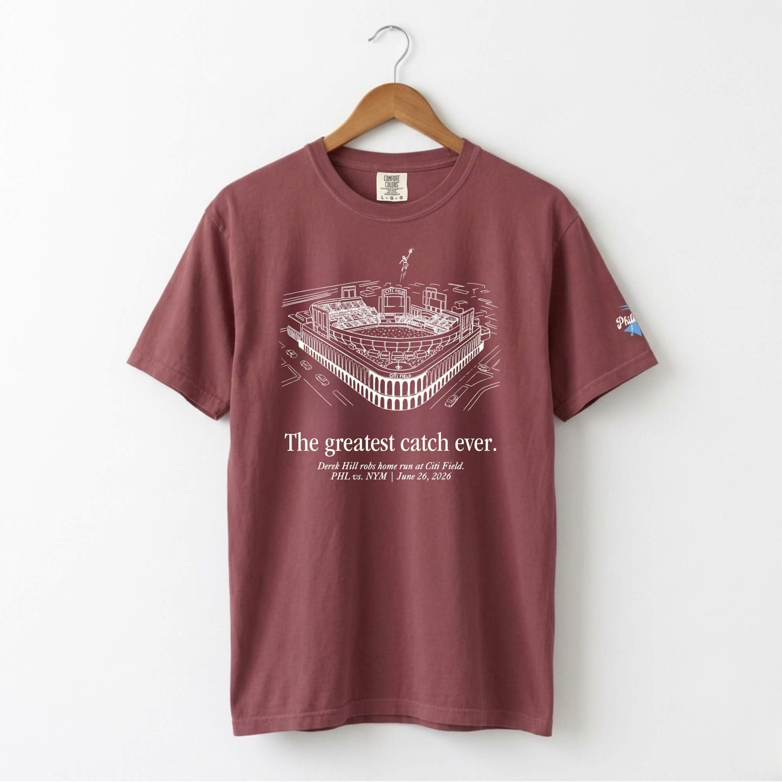 "The Greatest Catch Ever" Comfort Colors Tee