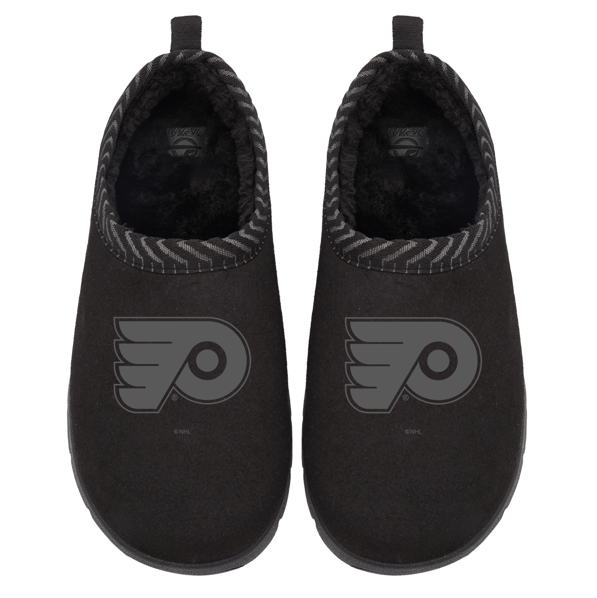 "Philadelphia Flyers Tonal Logo" Officially Licensed Mission Slippers