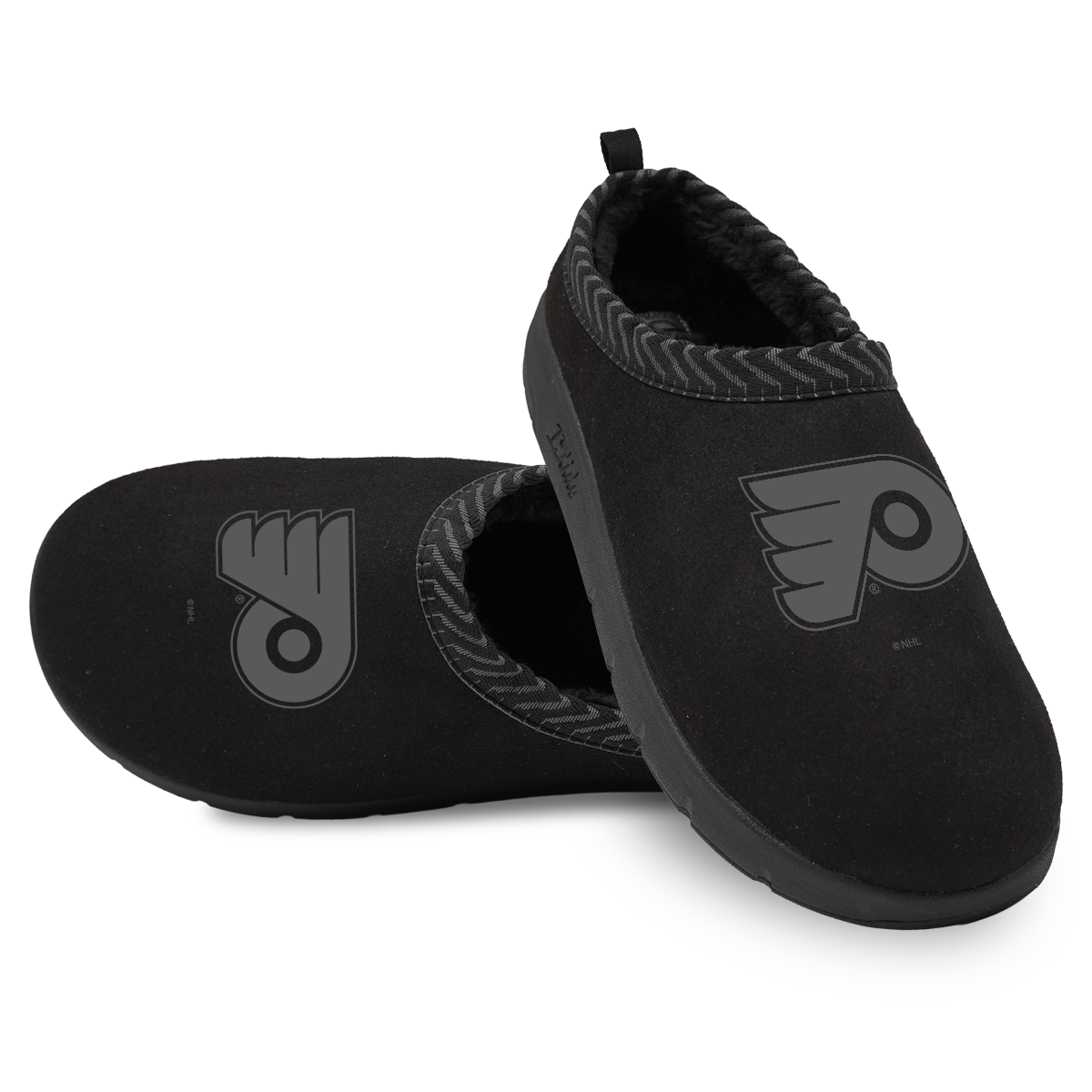 "Philadelphia Flyers Tonal Logo" Officially Licensed Mission Slippers