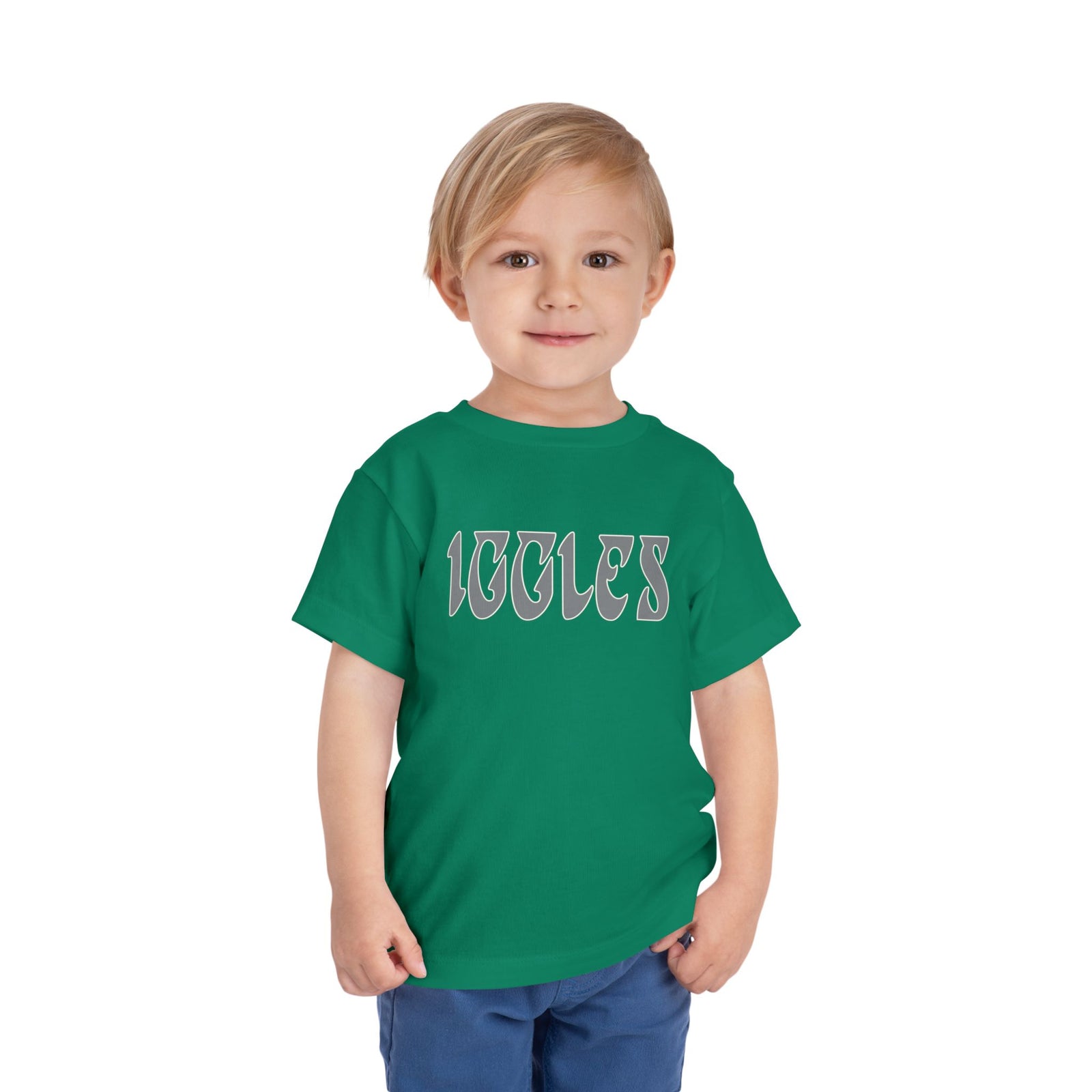 "Iggles" Kelly Green Toddler Tee