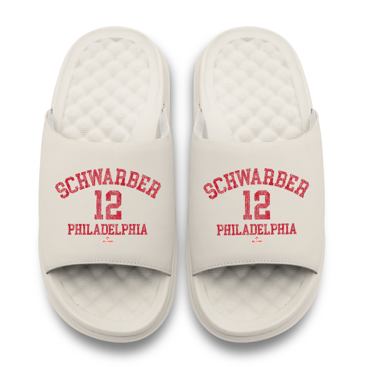 "Kyle Schwarber #12" Slide Sandals