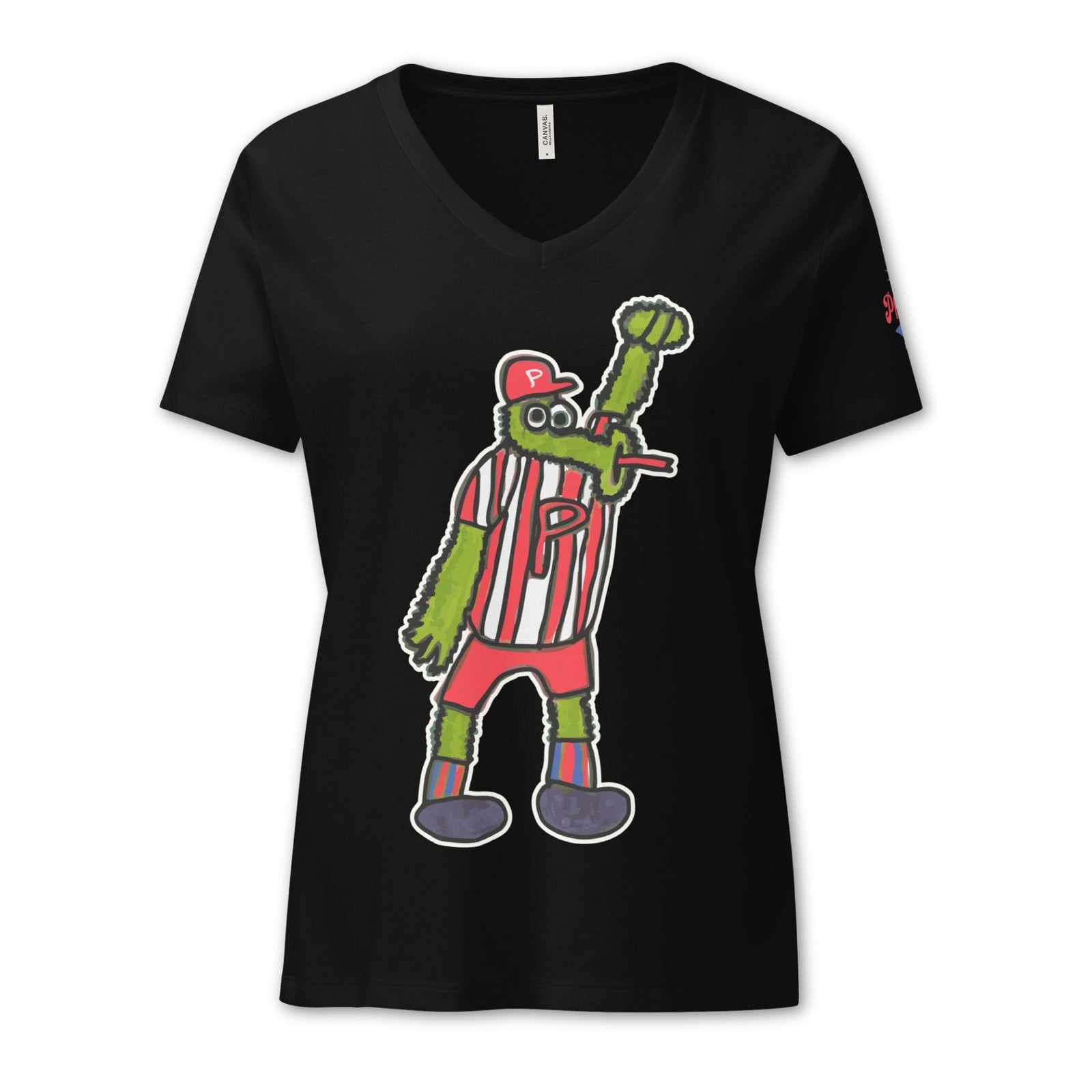 "Devin's Phan Art for CHOP" Women's V-neck Tee