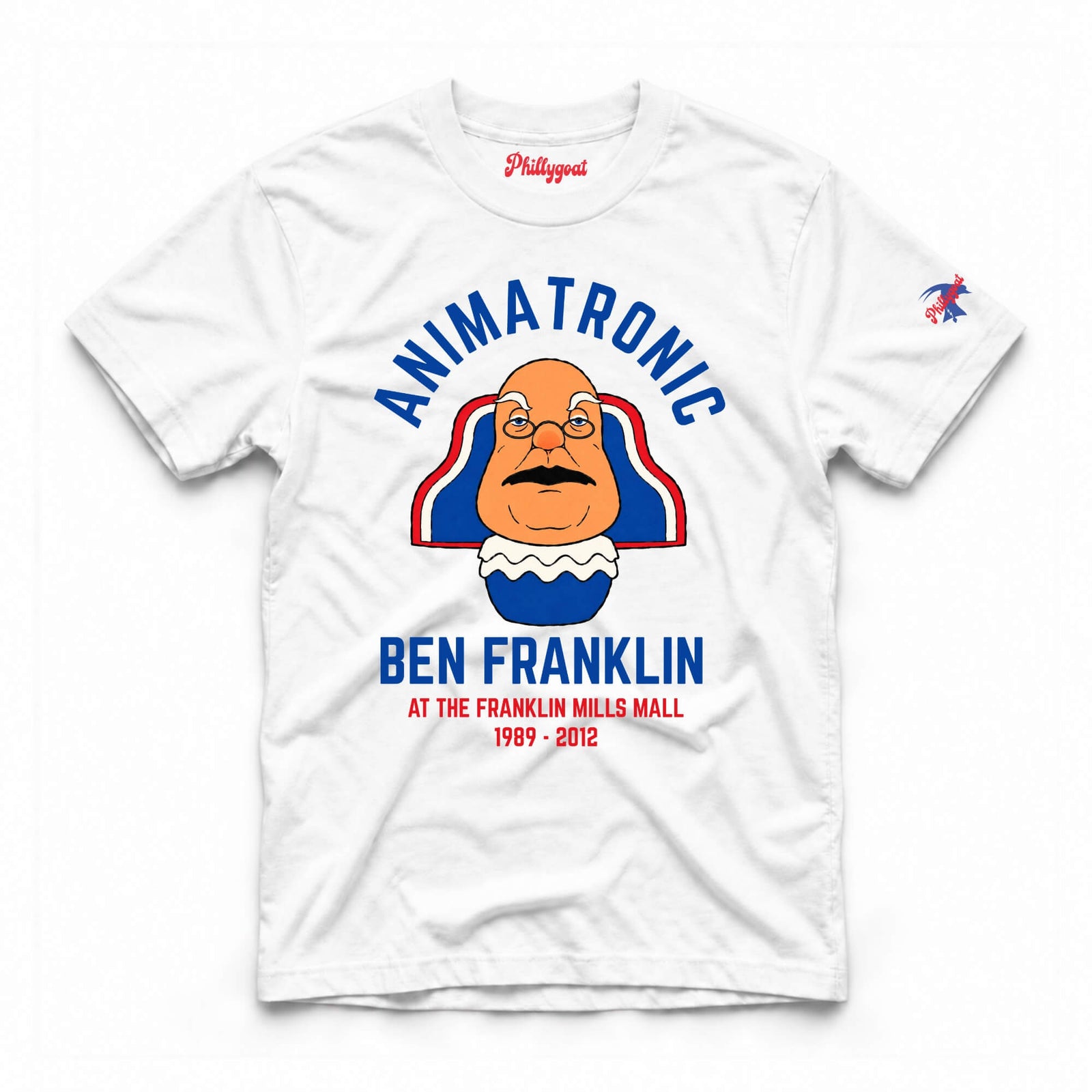 "Animatronic Ben Franklin" Comfort Colors Tee