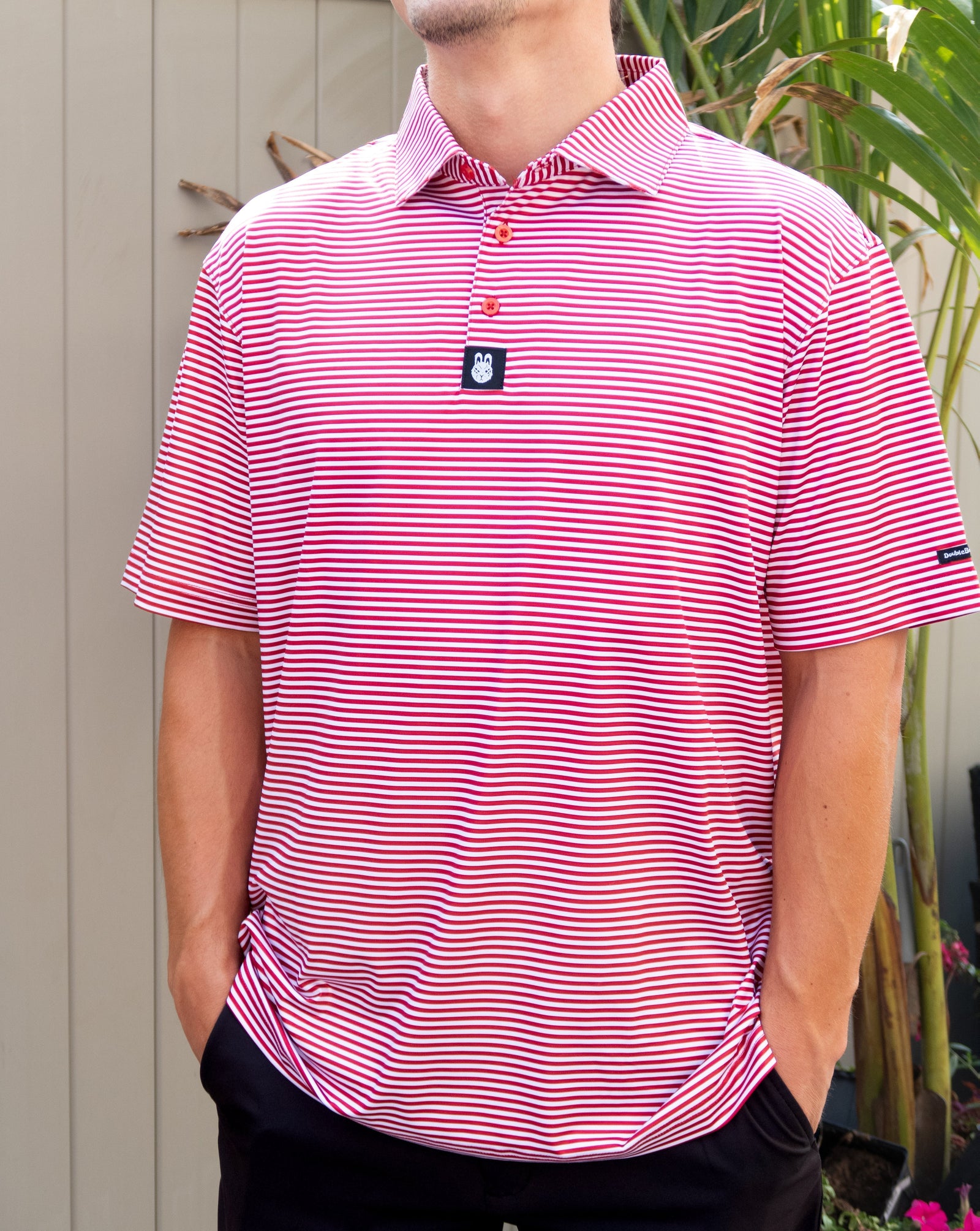 "The Ron Burgundy" Men's Golf Polo