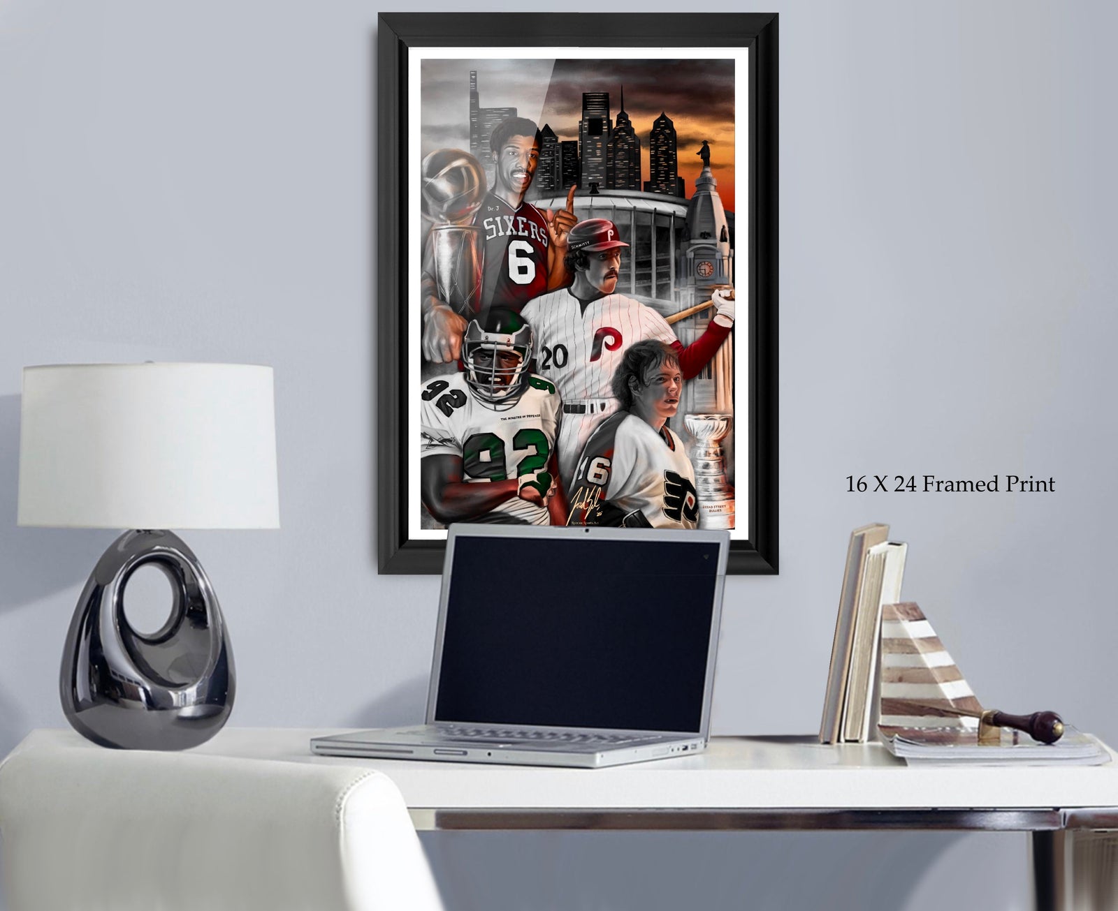 "Philly Sports 'BROAD STREET BOYS'" Art Piece