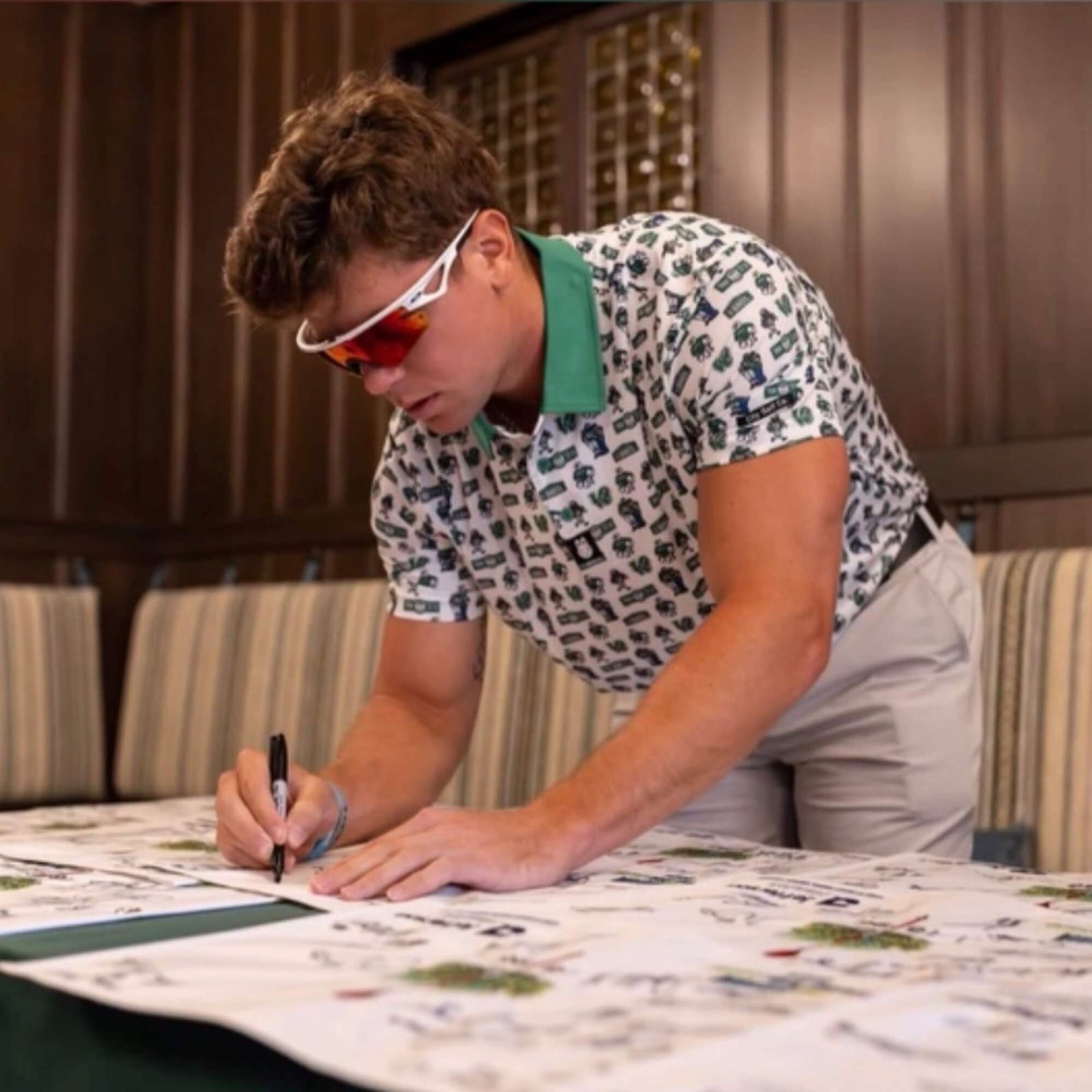 "The 700 Level" Men's Golf Polo