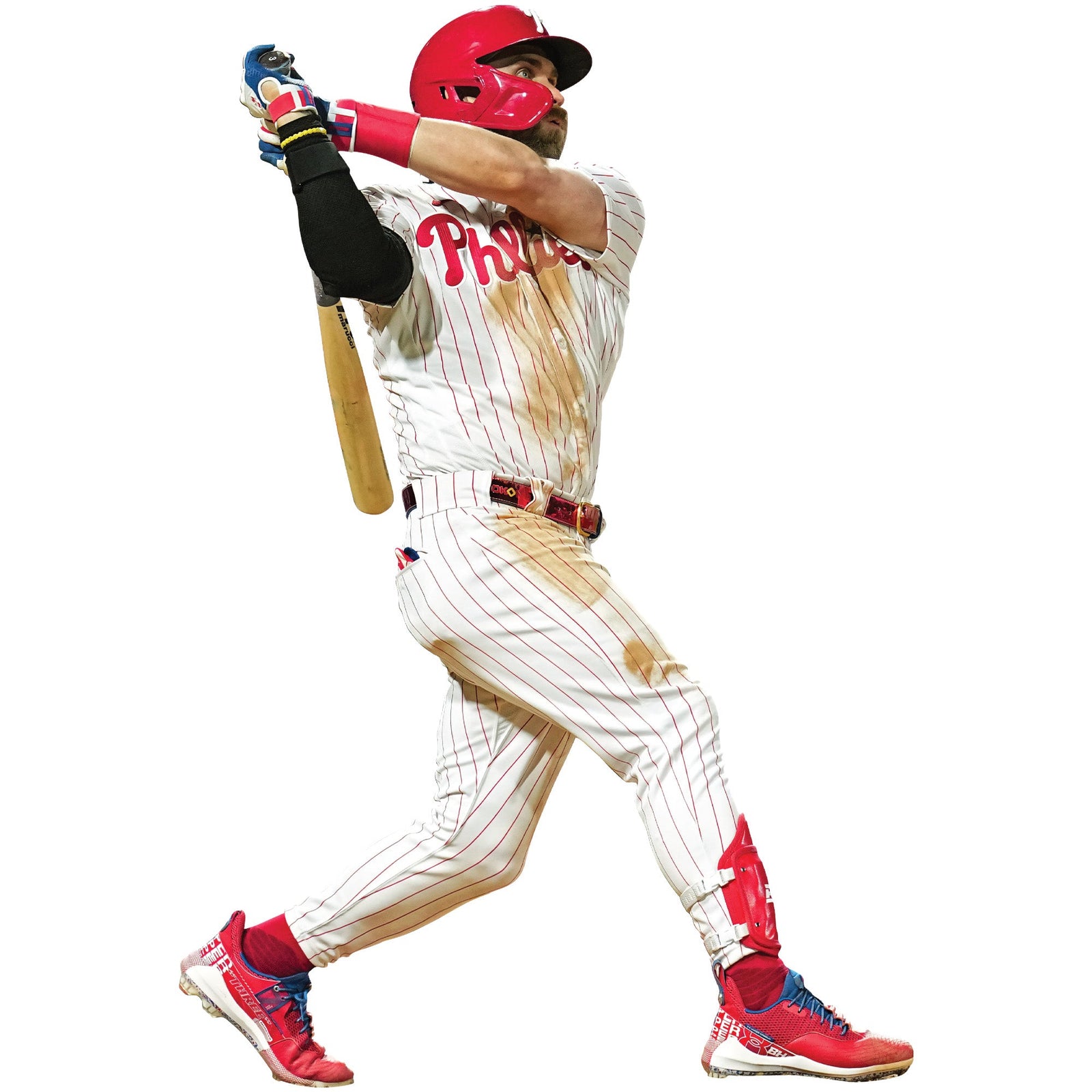 Bryce Harper - RealBig Collection - Official MLB - Philadelphia Phillies - Reusable Vinyl Wall Decals #4