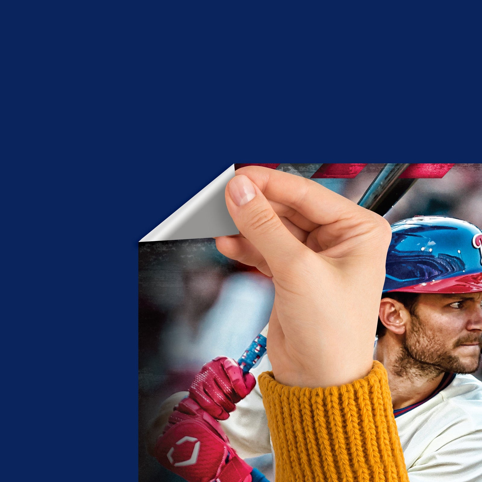 Trea Turner - RealBig Collection - Official MLB - Philadelphia Phillies - Reusable Vinyl Wall Decals