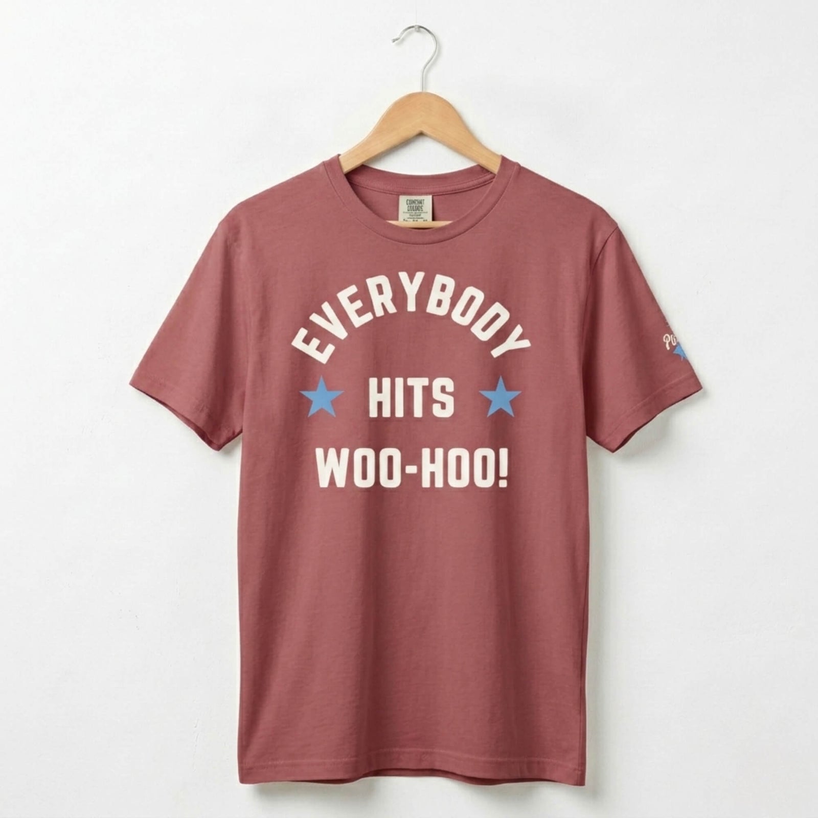 "Everybody Hits Woo-hoo!" Comfort Colors Tee