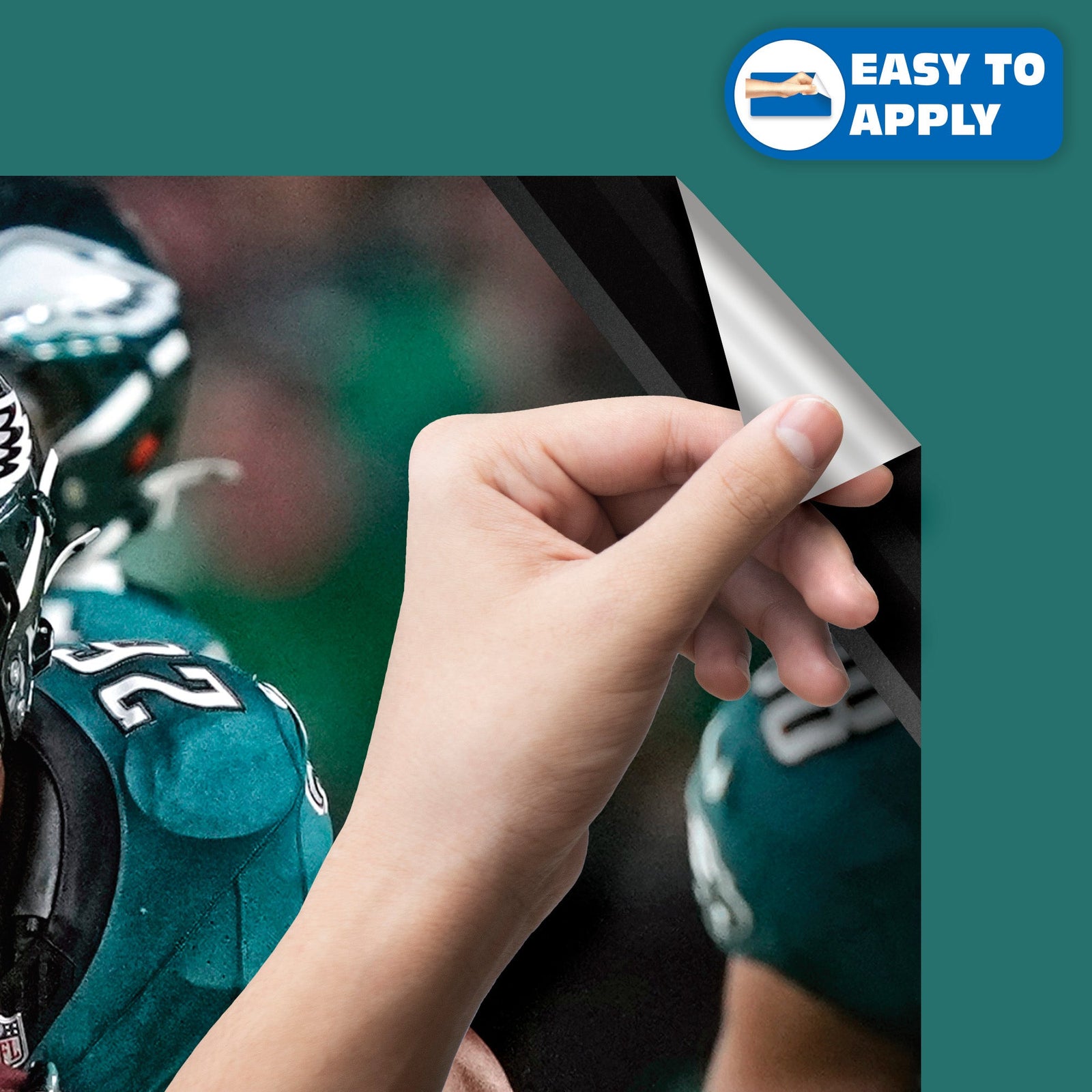 Saquon Barkley - RealBig Home Collection - Official NFL - Philadelphia Eagles - Reusable Vinyl Wall Decals