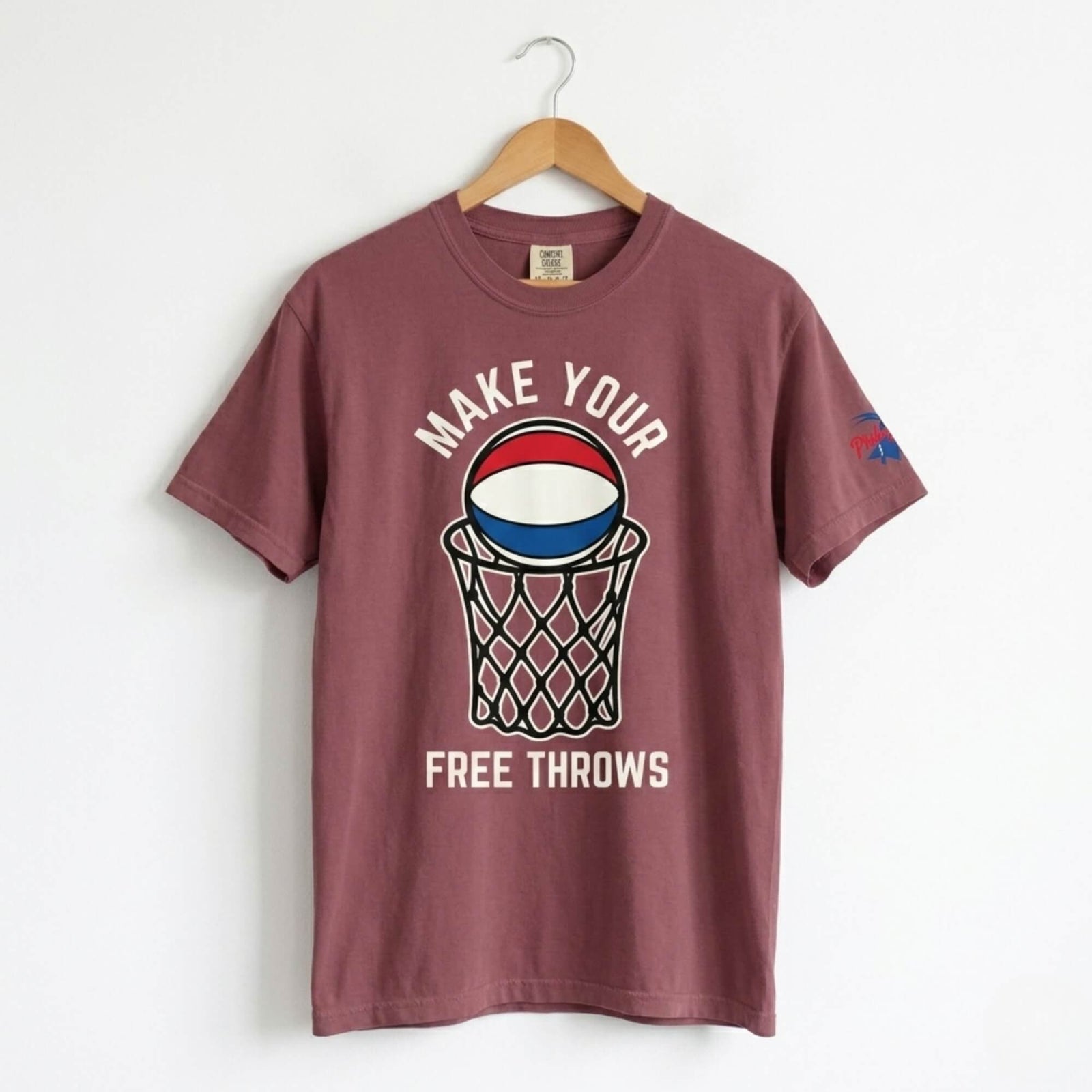 "Make Your Free Throws" Comfort Colors Tee