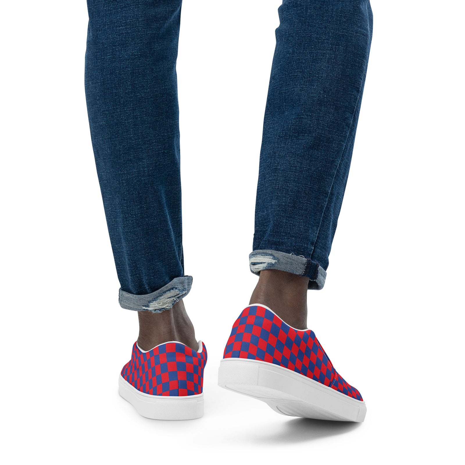 "The Bell Ringers" Men’s Slip-on Canvas Shoes