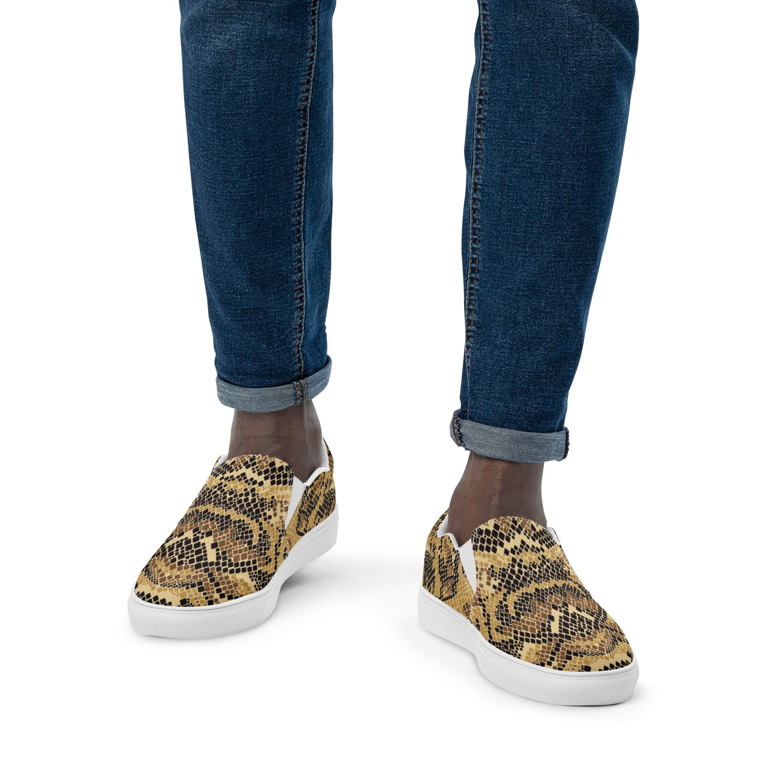 "The Mambas" Men’s Slip-on Canvas Shoes