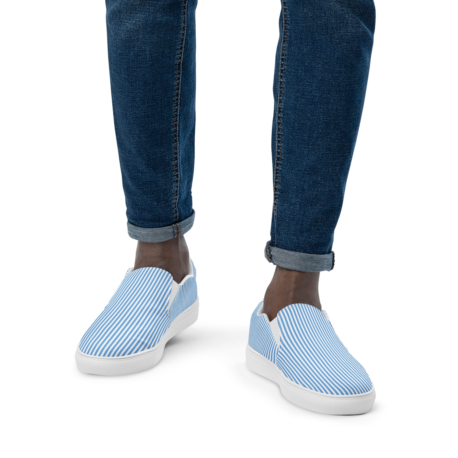 "The Parx Racers" Men’s Slip-on Canvas Shoes