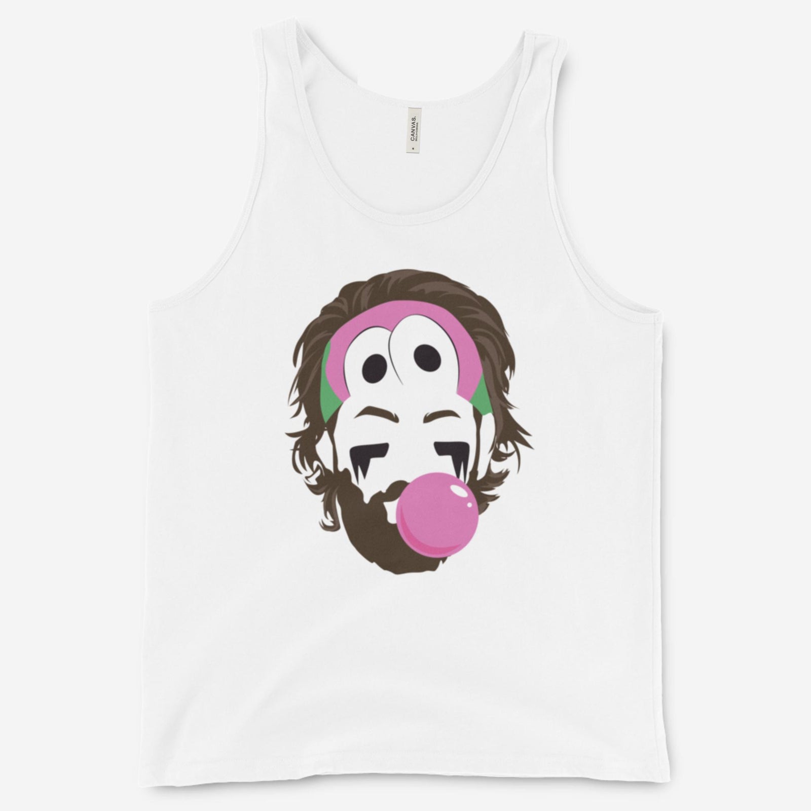 "Hair Flow & Bubble Blow" Unisex Tank Top