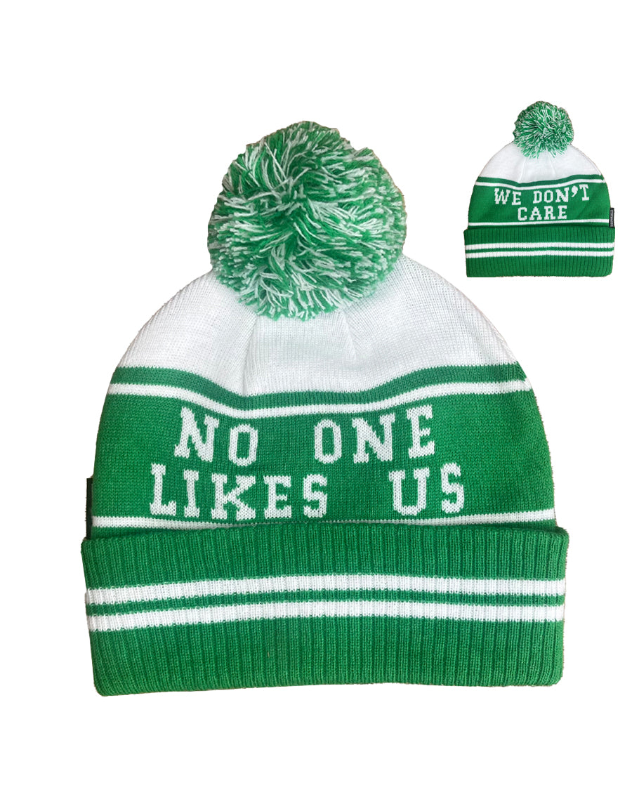 "No One Likes Us, We Don't Care" Knit Hat