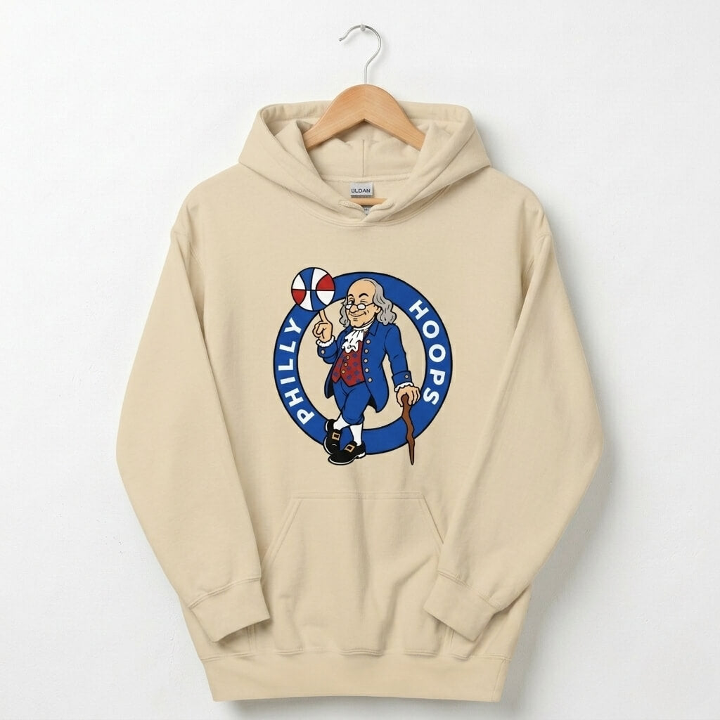 "Ben Franklin Philly Hoops" Hoodie