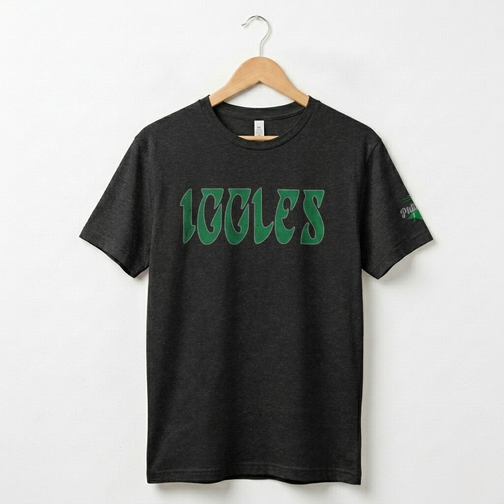 Philadelphia Eagles Iggles Kelly black t shirt by Phillygoat