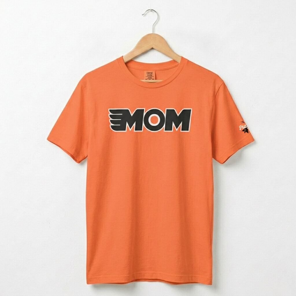 Philadelphia Flyers Mom orange Comfort Colors t-shirt by Phillygoat