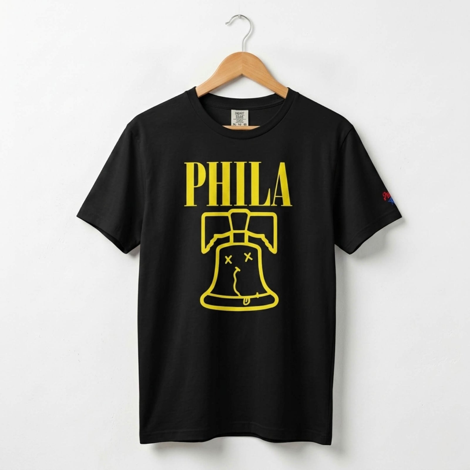Philadelphia Nirvana black Comfort Colors t-shirt by Phillygoat