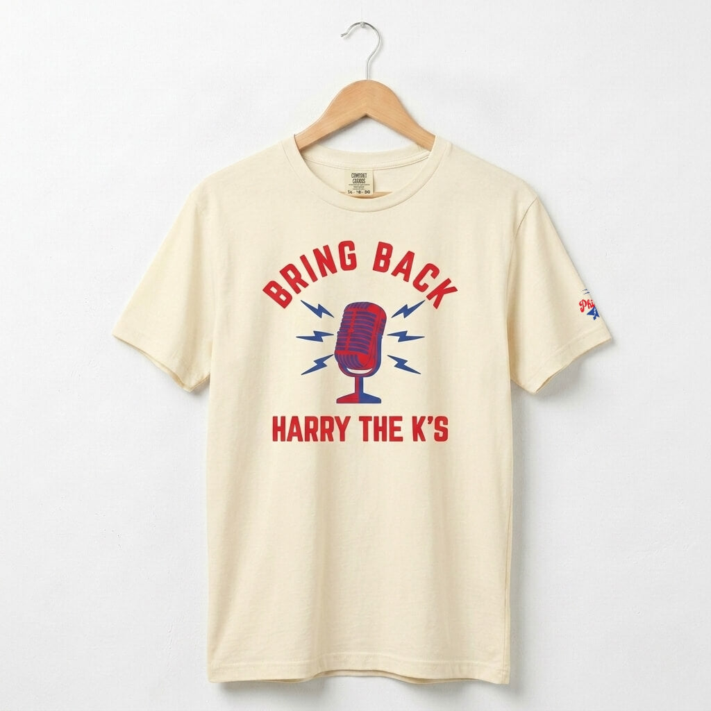 Philadelphia Phillies Bring Back Harry the K's ivory Comfort Colors t-shirt by Phillygoat