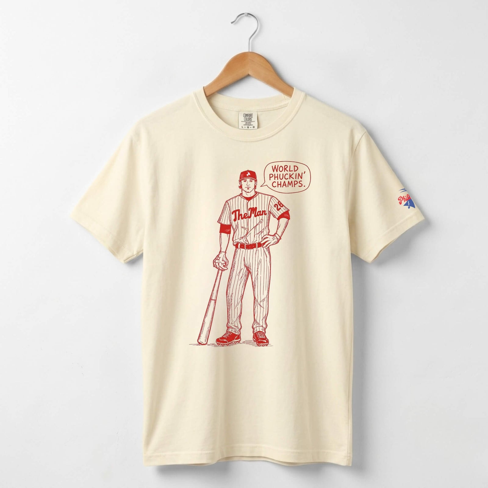 "World Phuckin' Champs" Comfort Colors Tee