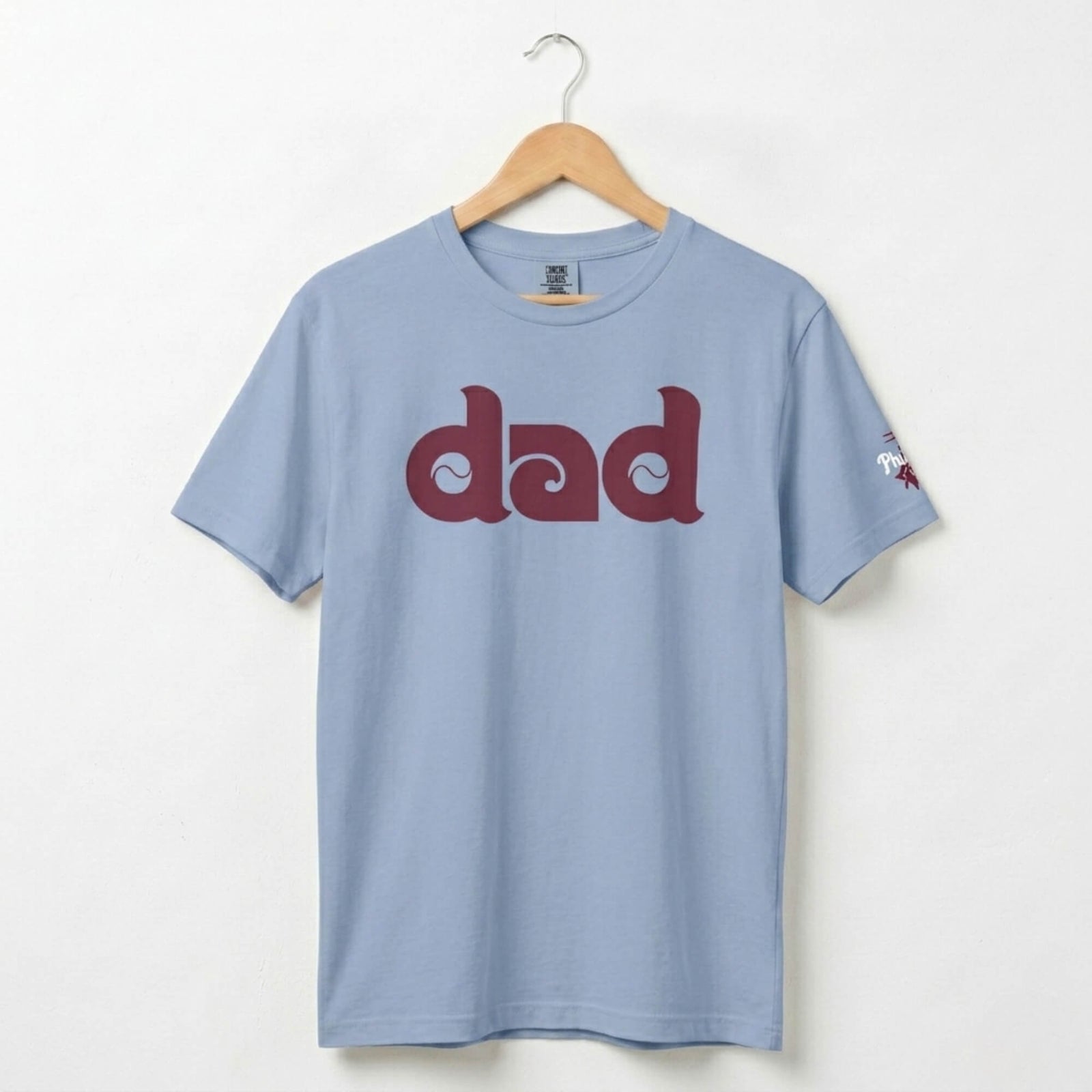 Philadelphia Phillies washed denim Dad Father's Day shirt by Phillygoat