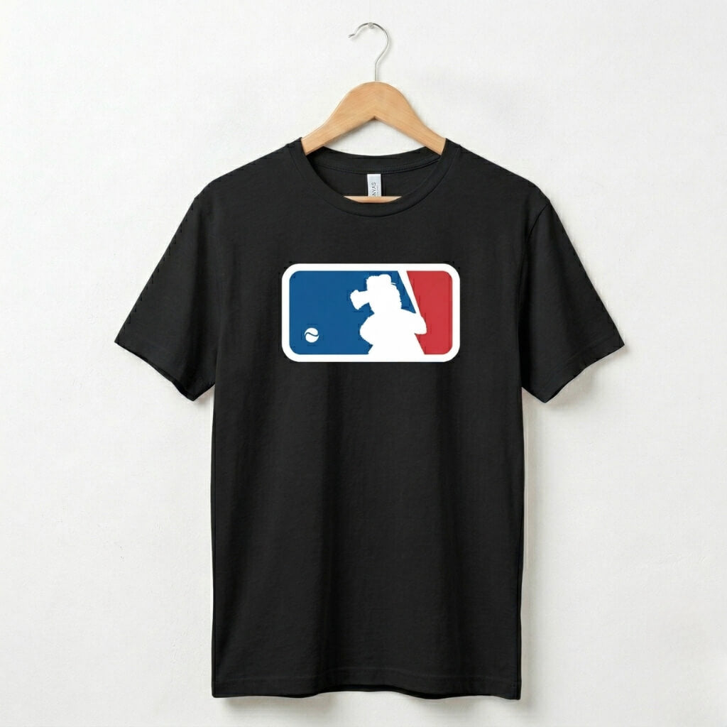 Philadelphia Phillies Phillies Phanatic MLB logo black t-shirt by Phillygoat