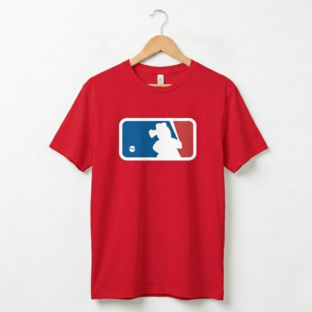 Philadelphia Phillies Phillies Phanatic MLB logo red t-shirt by Phillygoat