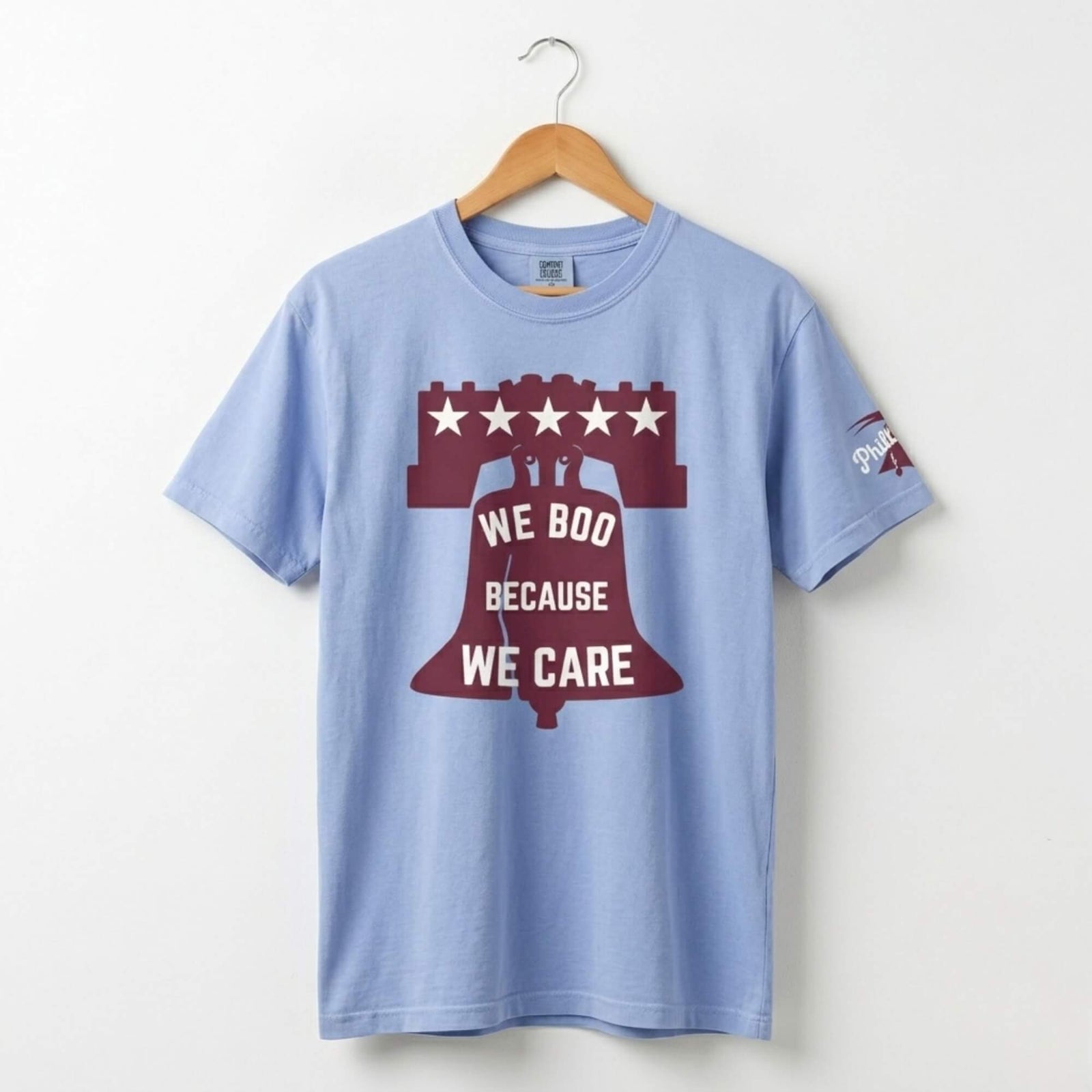 "We Boo Because We Care" Comfort Colors Tee