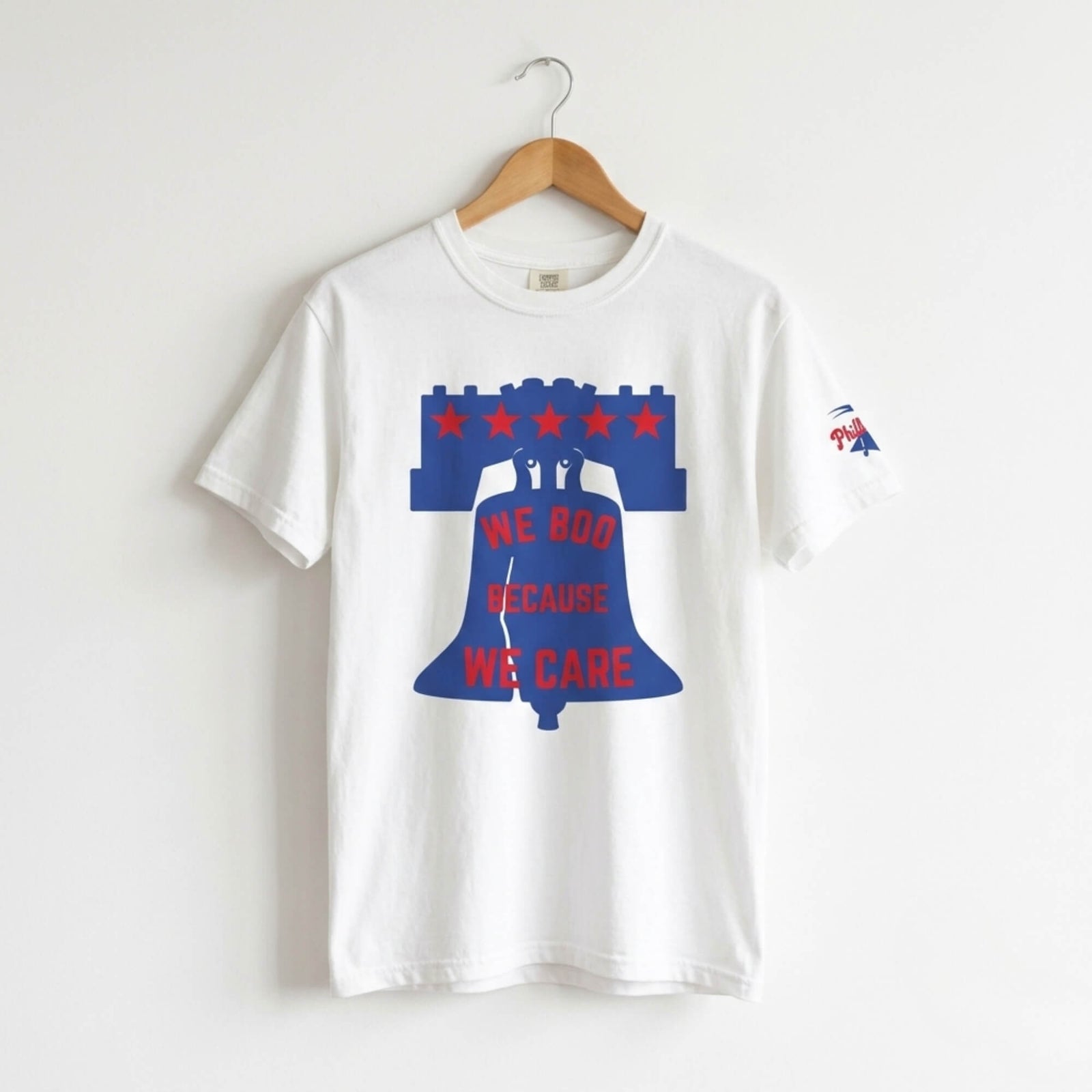 "We Boo Because We Care" Comfort Colors Tee