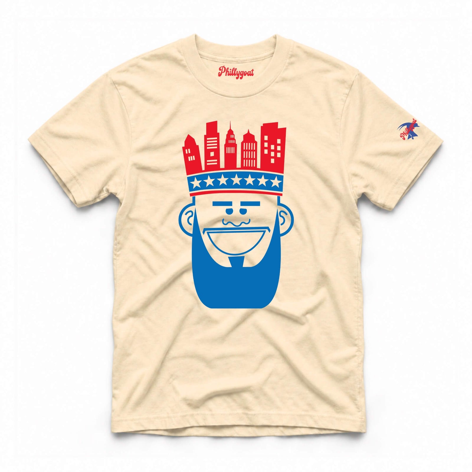Lebron James It's a Philly King ivory t-shirt from Phillygoat