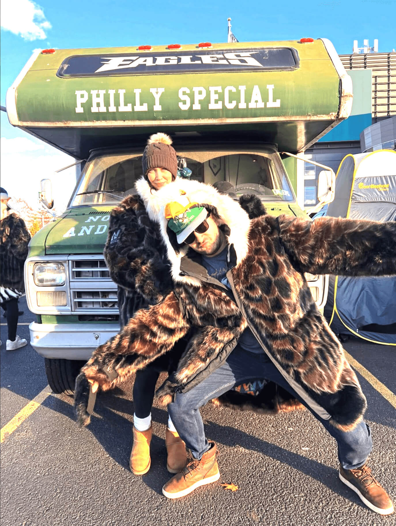 "THE EAGLE COAT, v5" Phillygoat x Wildcoat Collab