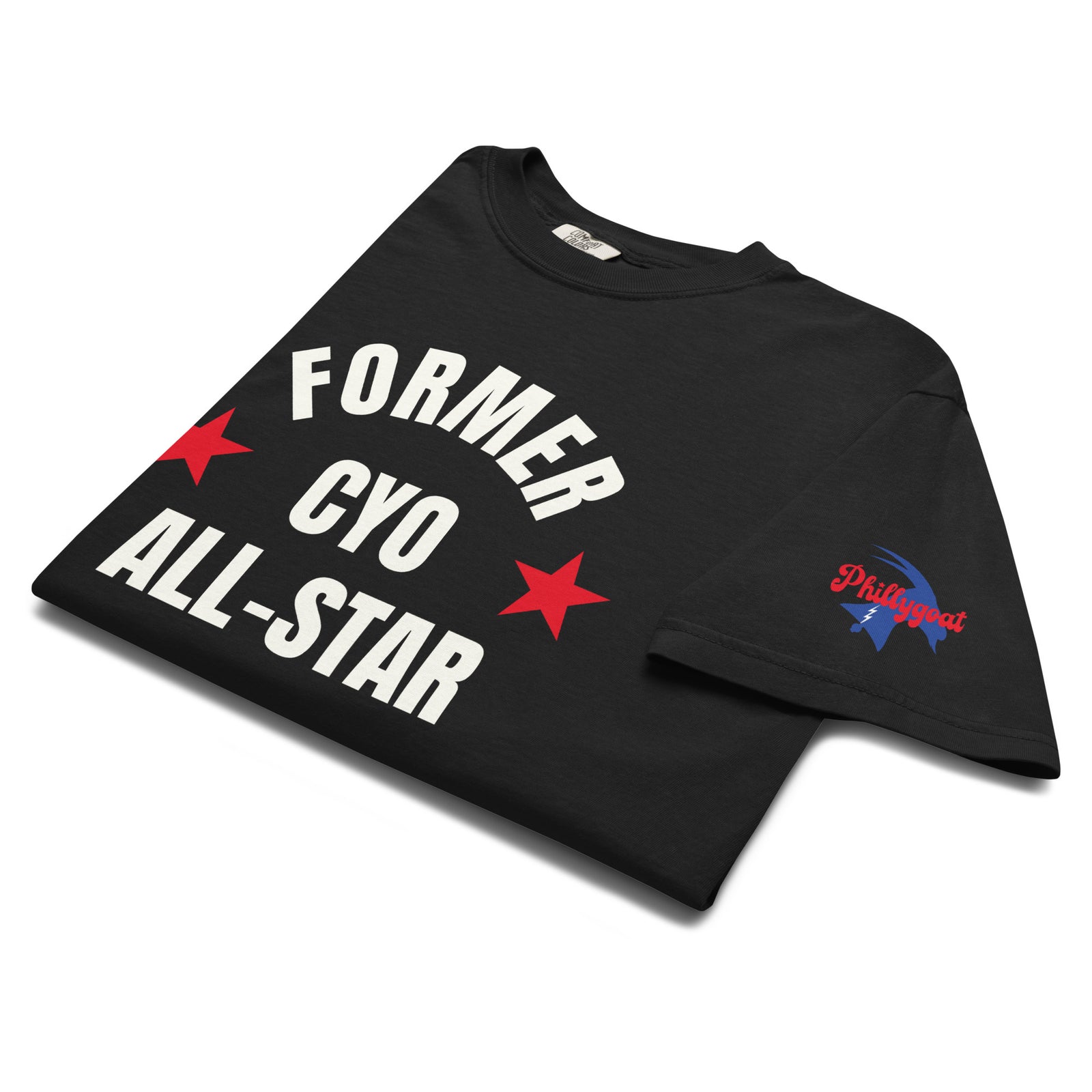"Former CYO All-Star" Comfort Colors Tee by Phillygoat – Philadelphia sports apparel