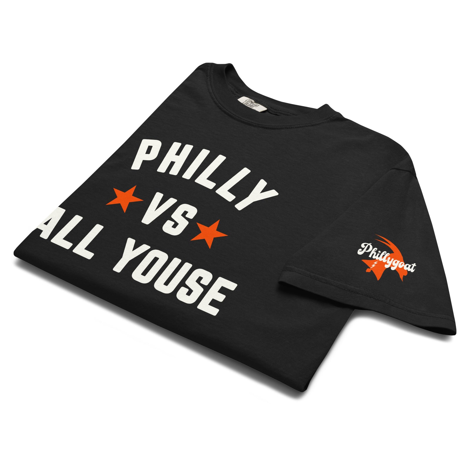 "Philly vs All Youse" Comfort Colors Tee by Phillygoat – Philadelphia sports apparel