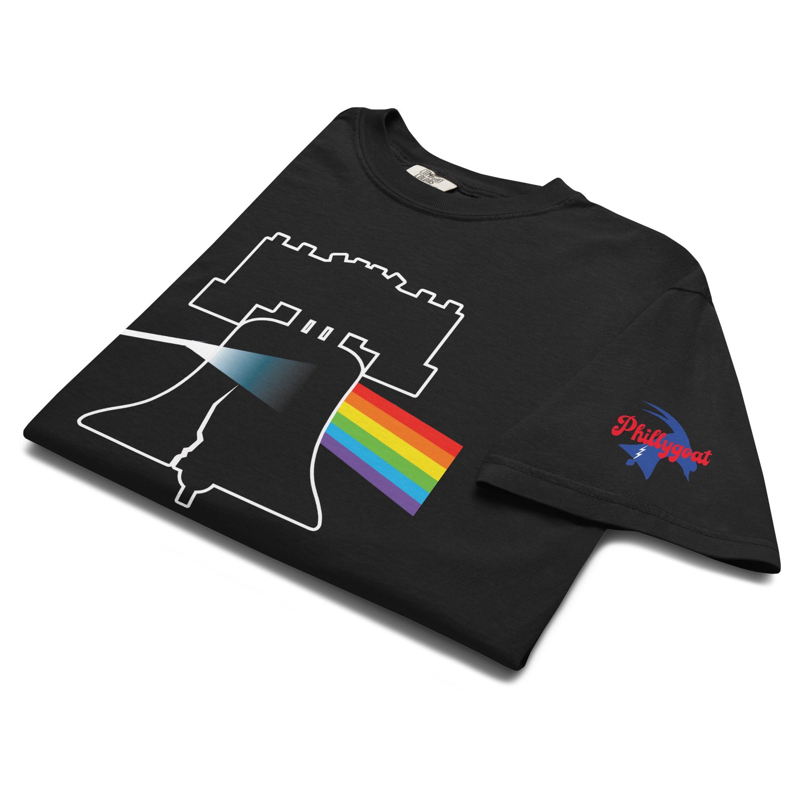 "Pink PHLoyd" Comfort Colors Tee by Phillygoat – Philadelphia sports apparel