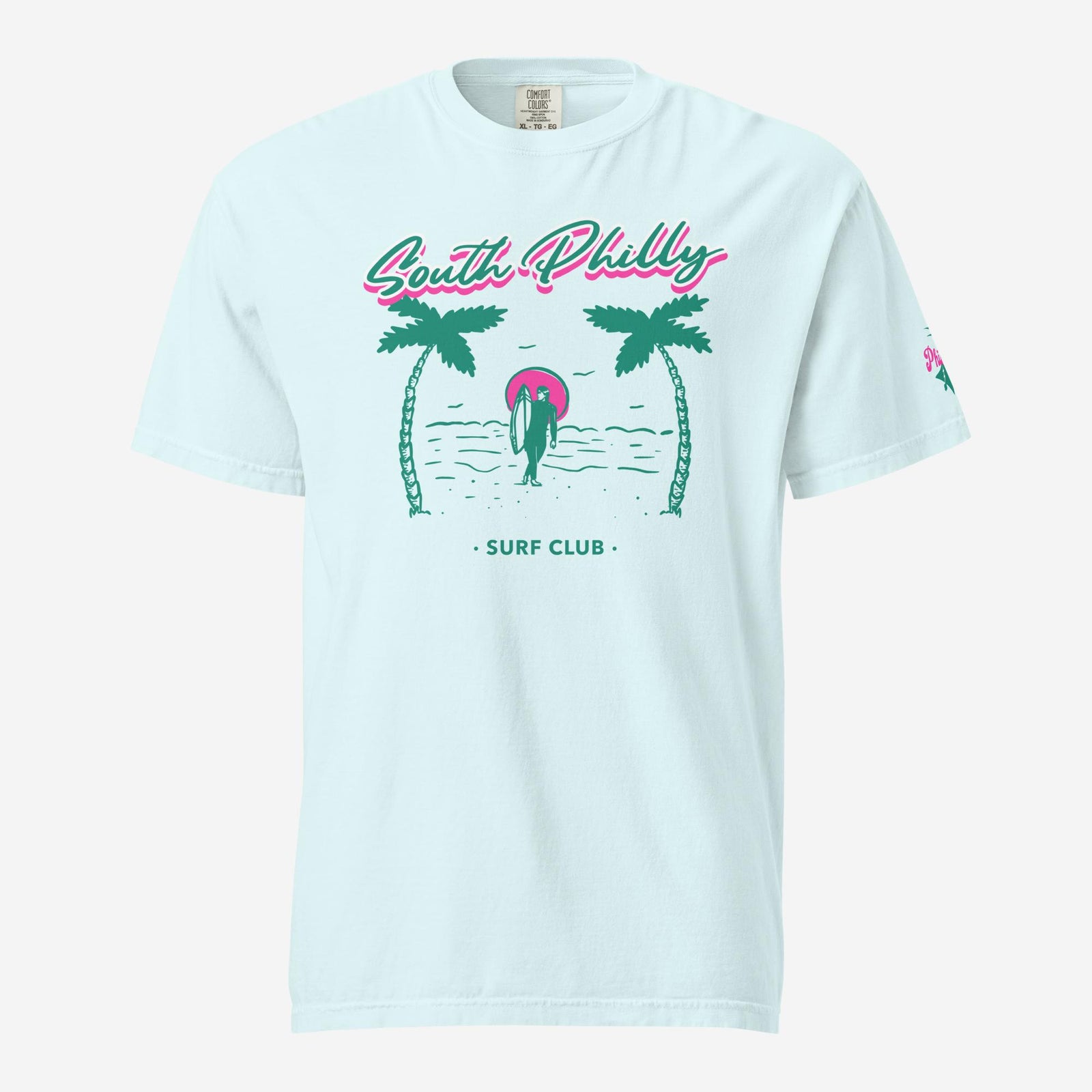 "South Philly Surf Club" Comfort Colors Tee