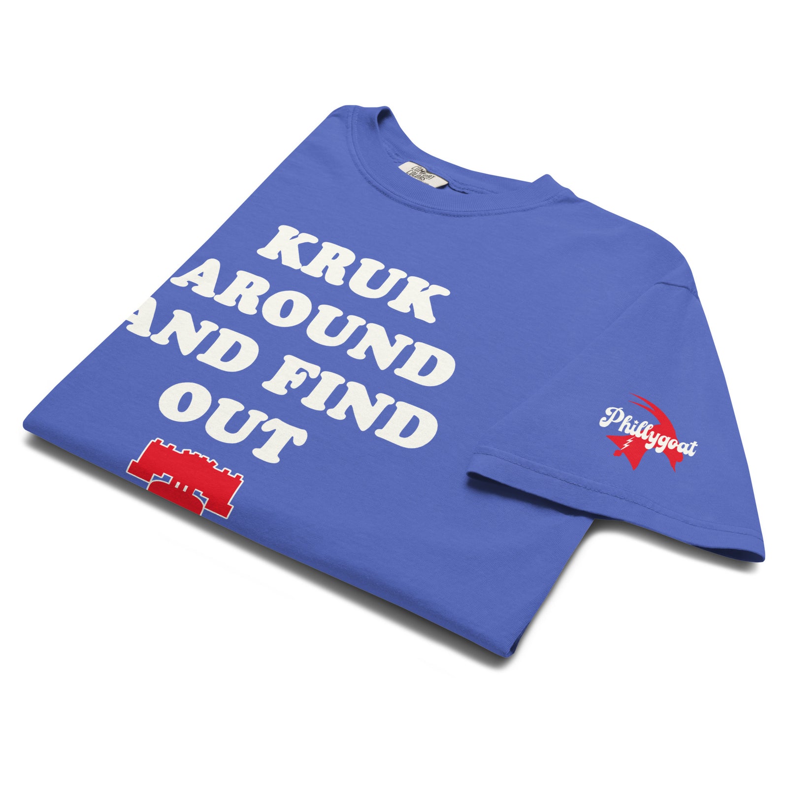 "Kruk Around and Find Out" Comfort Colors Tee by Phillygoat β Philadelphia sports apparel