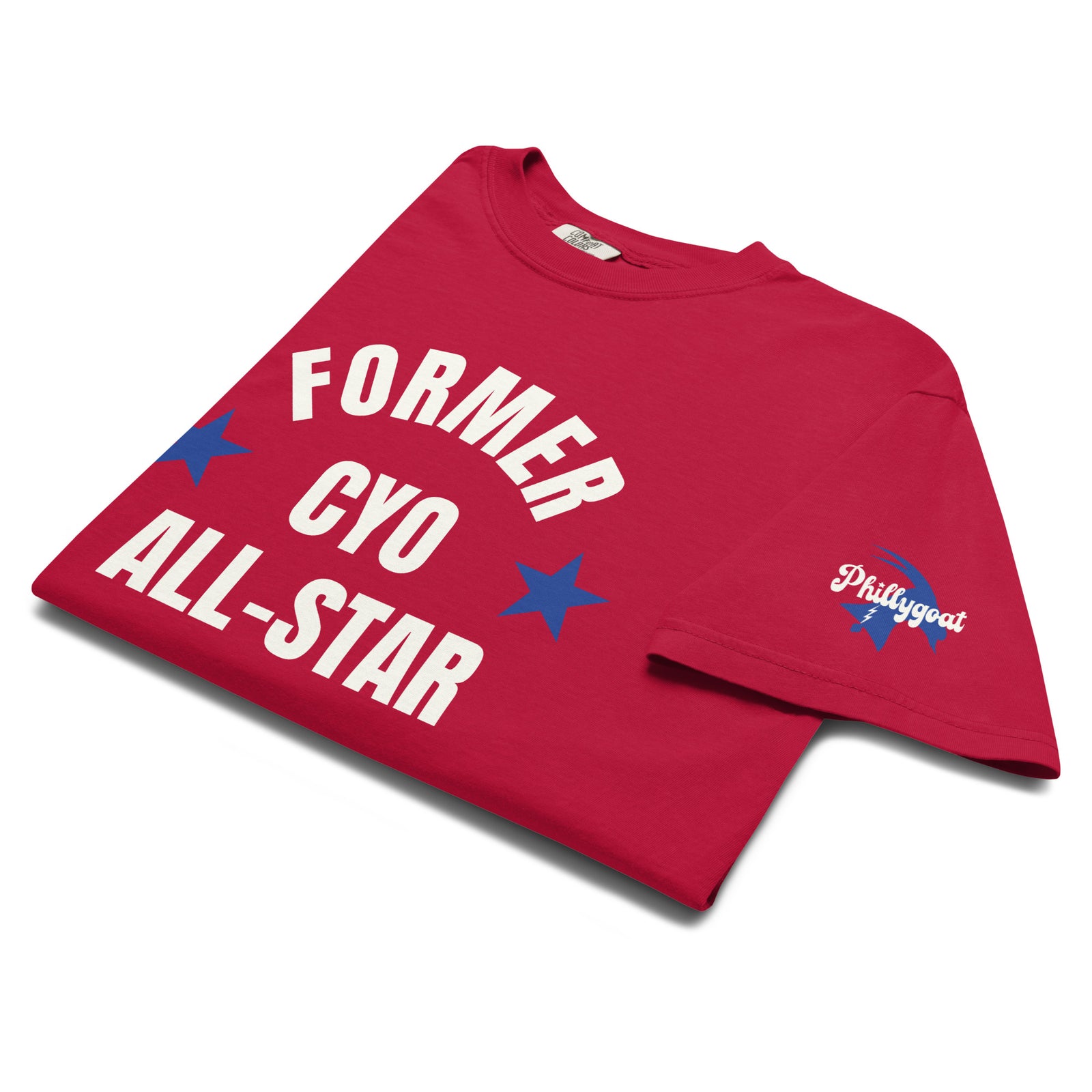 "Former CYO All-Star" Comfort Colors Tee by Phillygoat – Philadelphia sports apparel