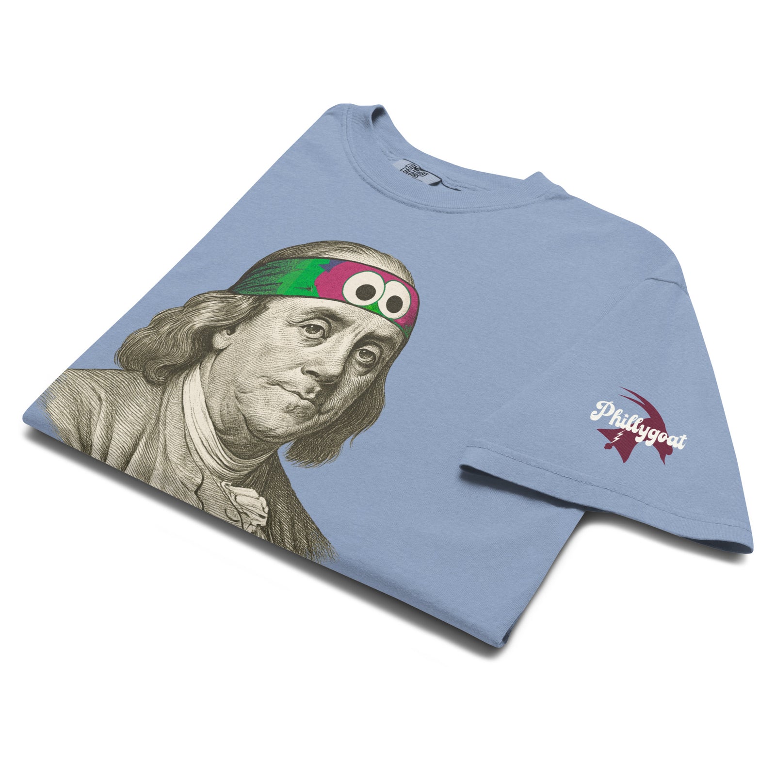 "Ben Phranknatic" Comfort Colors Tee by Phillygoat – Philadelphia sports apparel