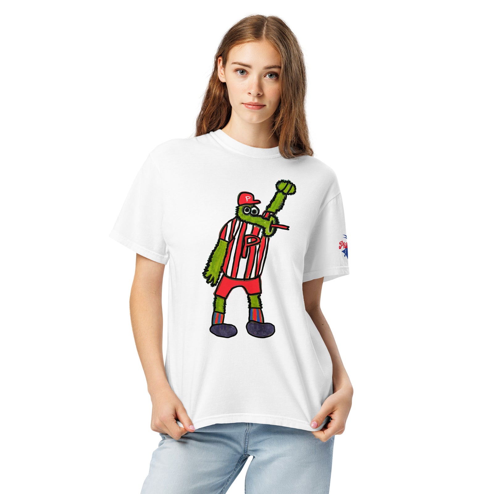 "Devin's Phan Art for CHOP" Comfort Colors Tee by Phillygoat – Philadelphia sports apparel