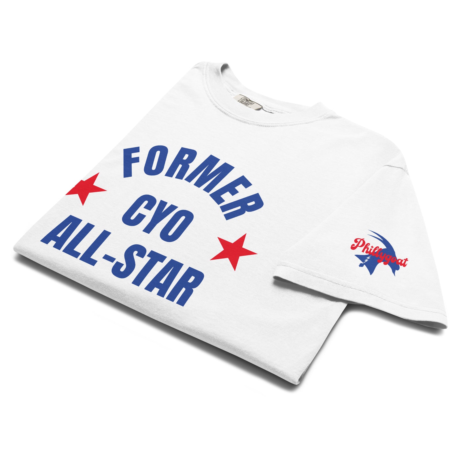 "Former CYO All-Star" Comfort Colors Tee by Phillygoat – Philadelphia sports apparel