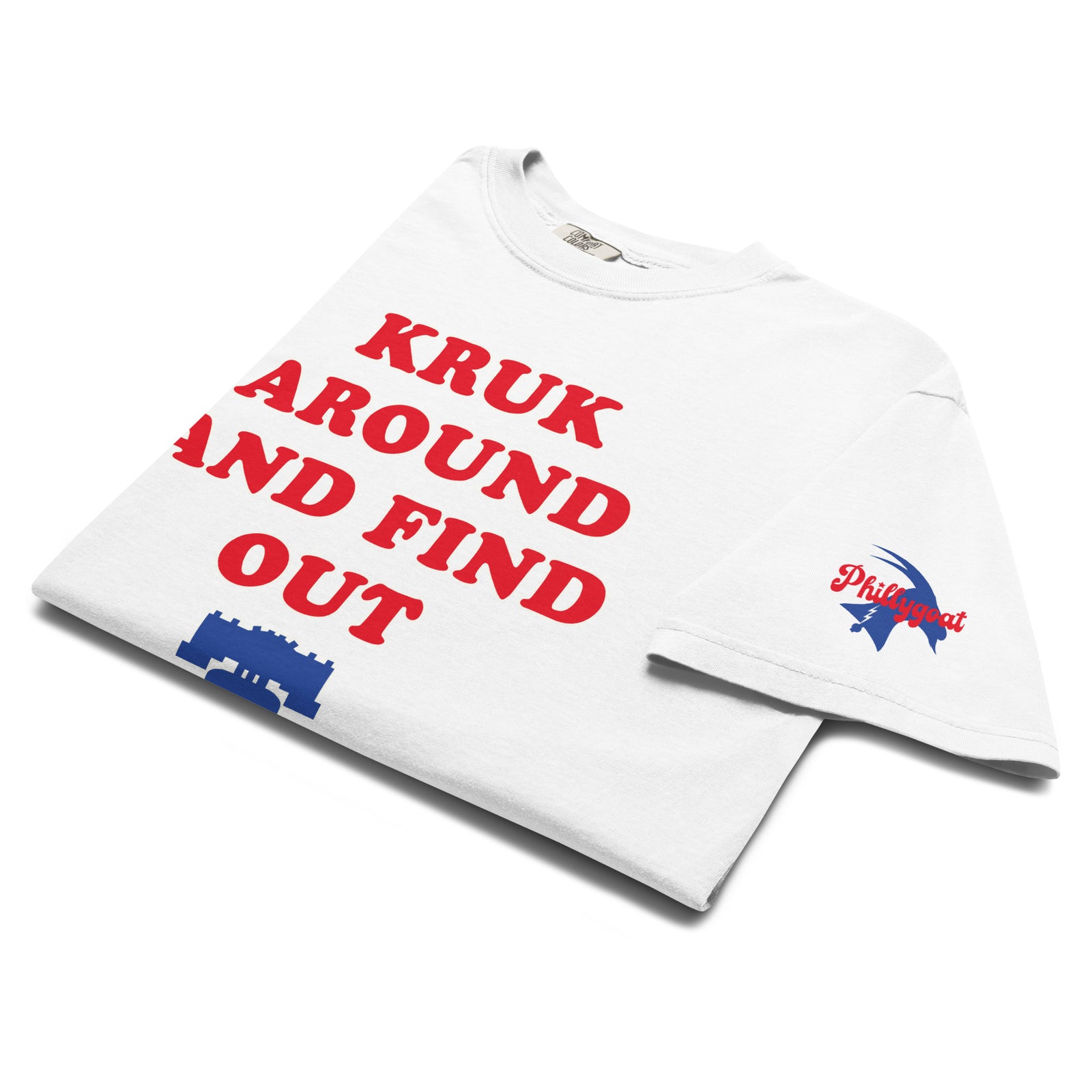 "Kruk Around and Find Out" Comfort Colors Tee by Phillygoat β Philadelphia sports apparel