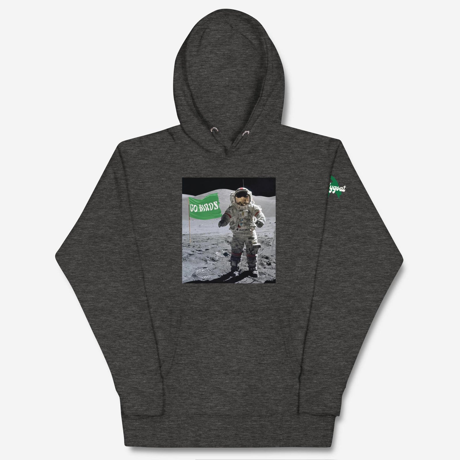 "Moon Man Birds Fan" Hoodie