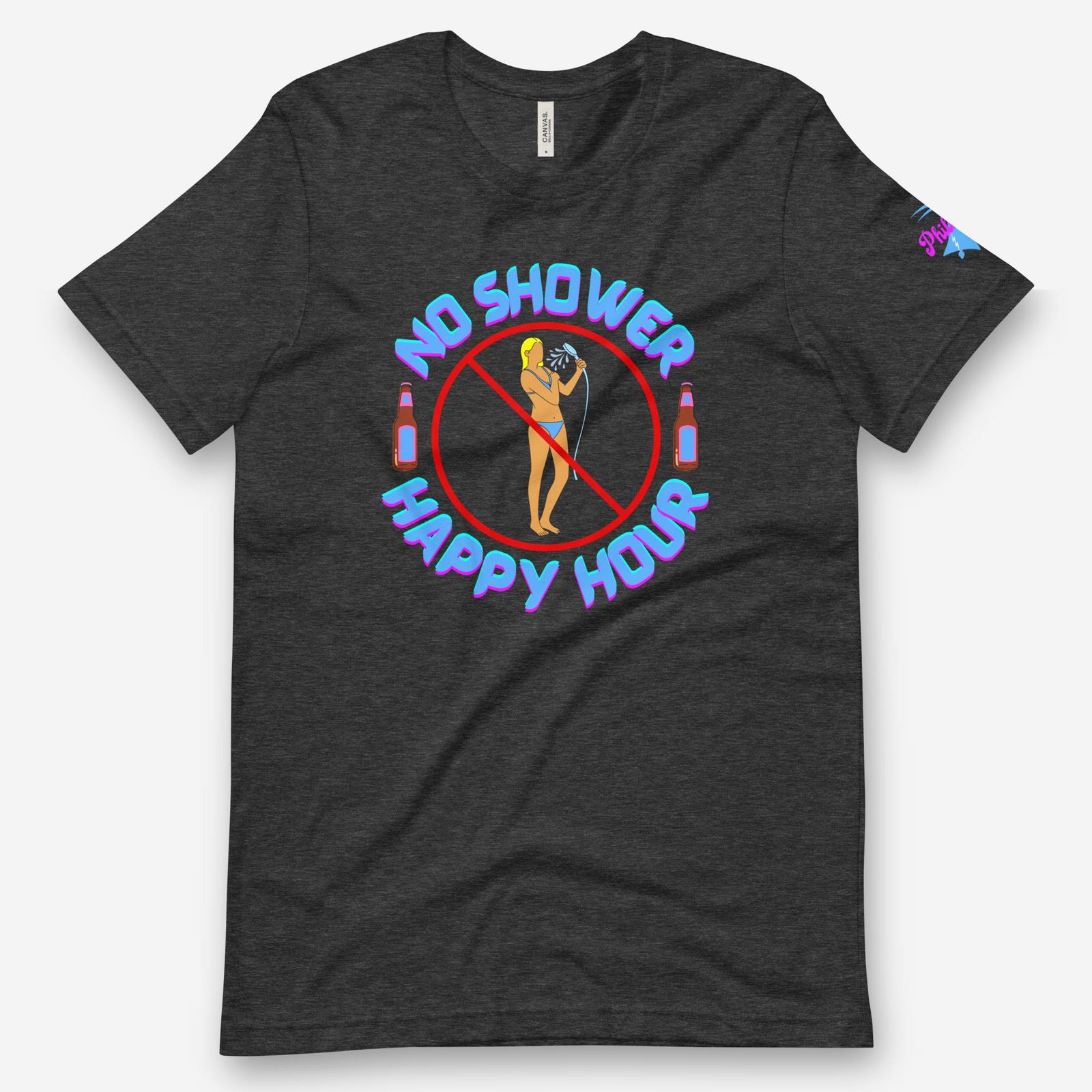 "No Shower Happy Hour" Tee