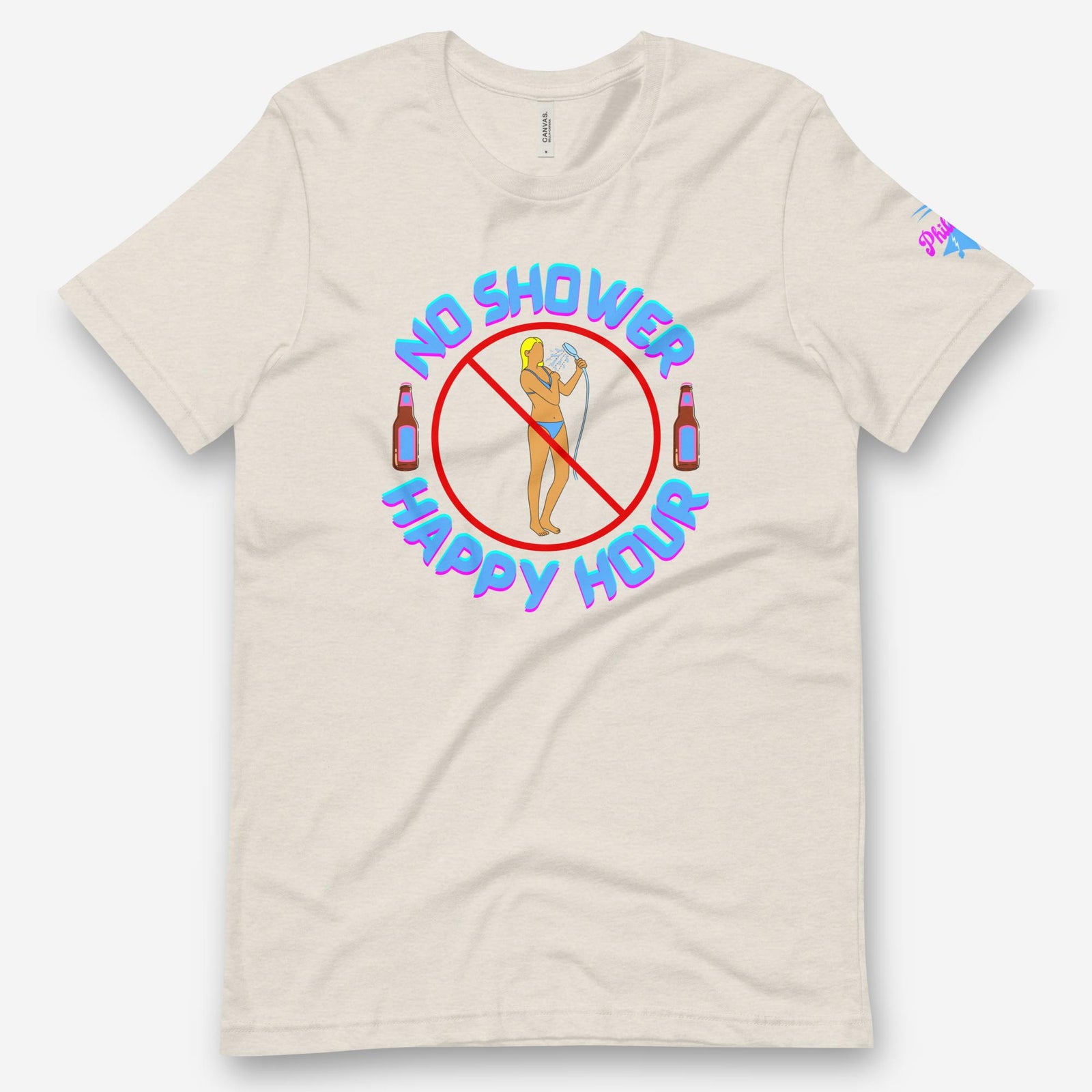 "No Shower Happy Hour" Tee