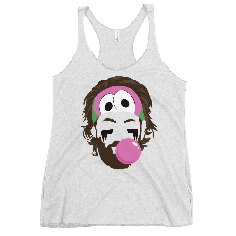 "Hair Flow & Bubble Blow" Women's Tank Top